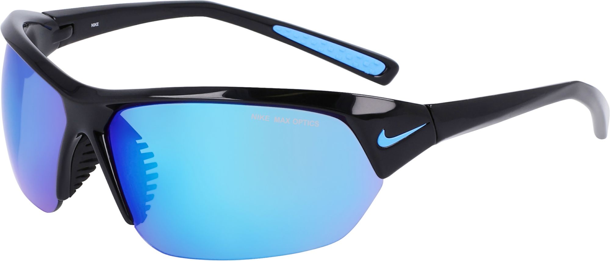 Black/Blue Mirrored Lens