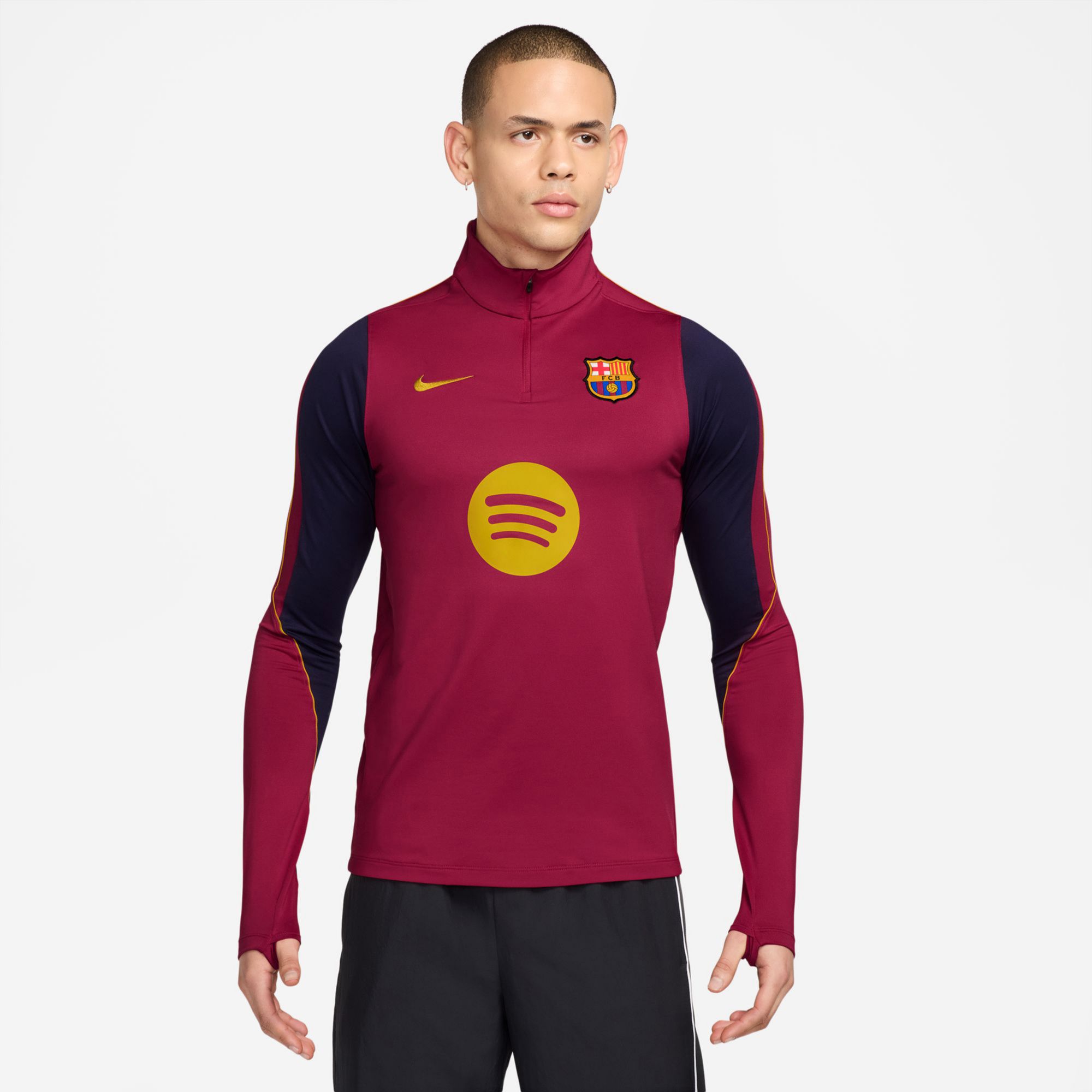 Nike Adult FC Barcelona Red 2026 1/4-Zip Jacket