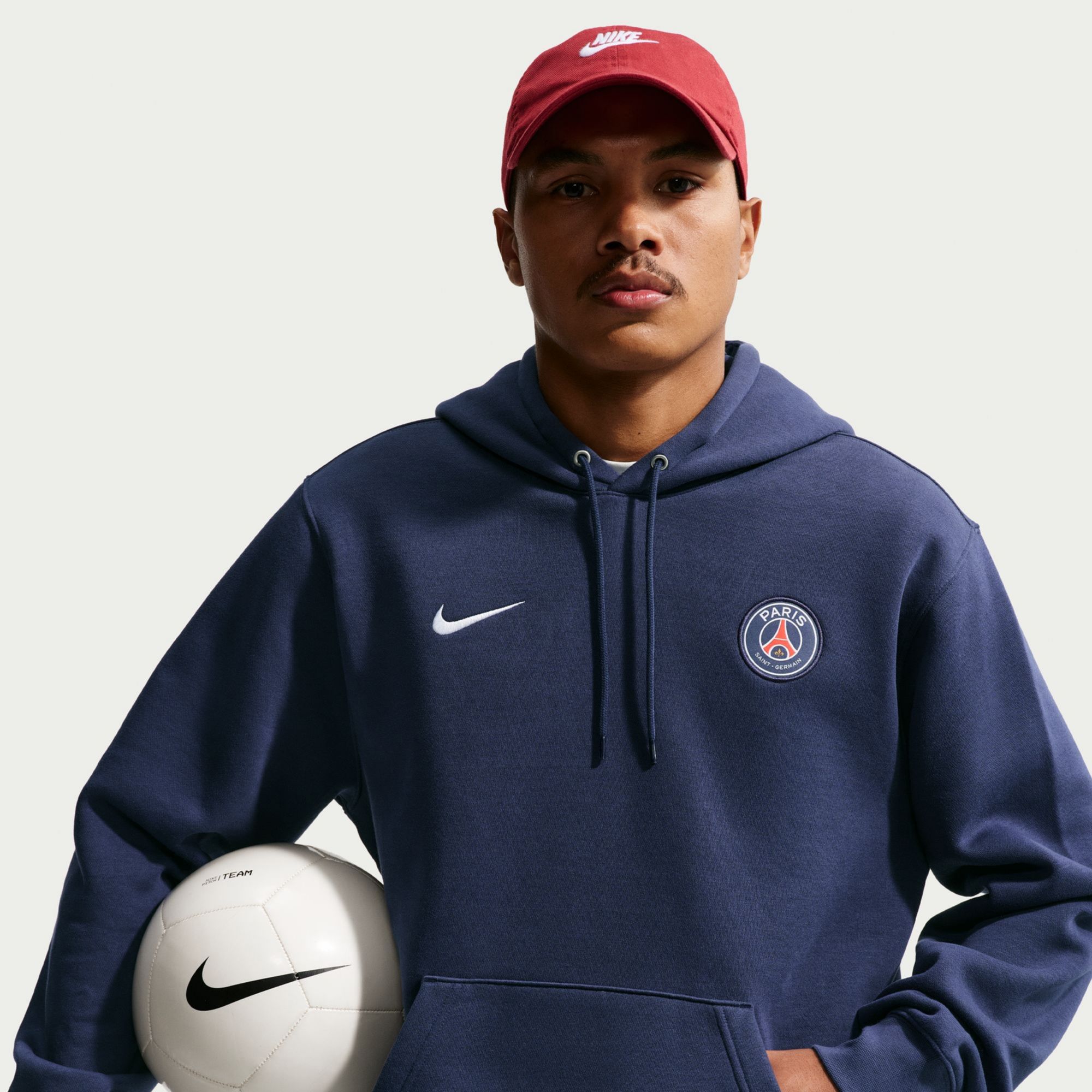 Nike Adult Paris Saint-Germain FC Navy Club Hoodie