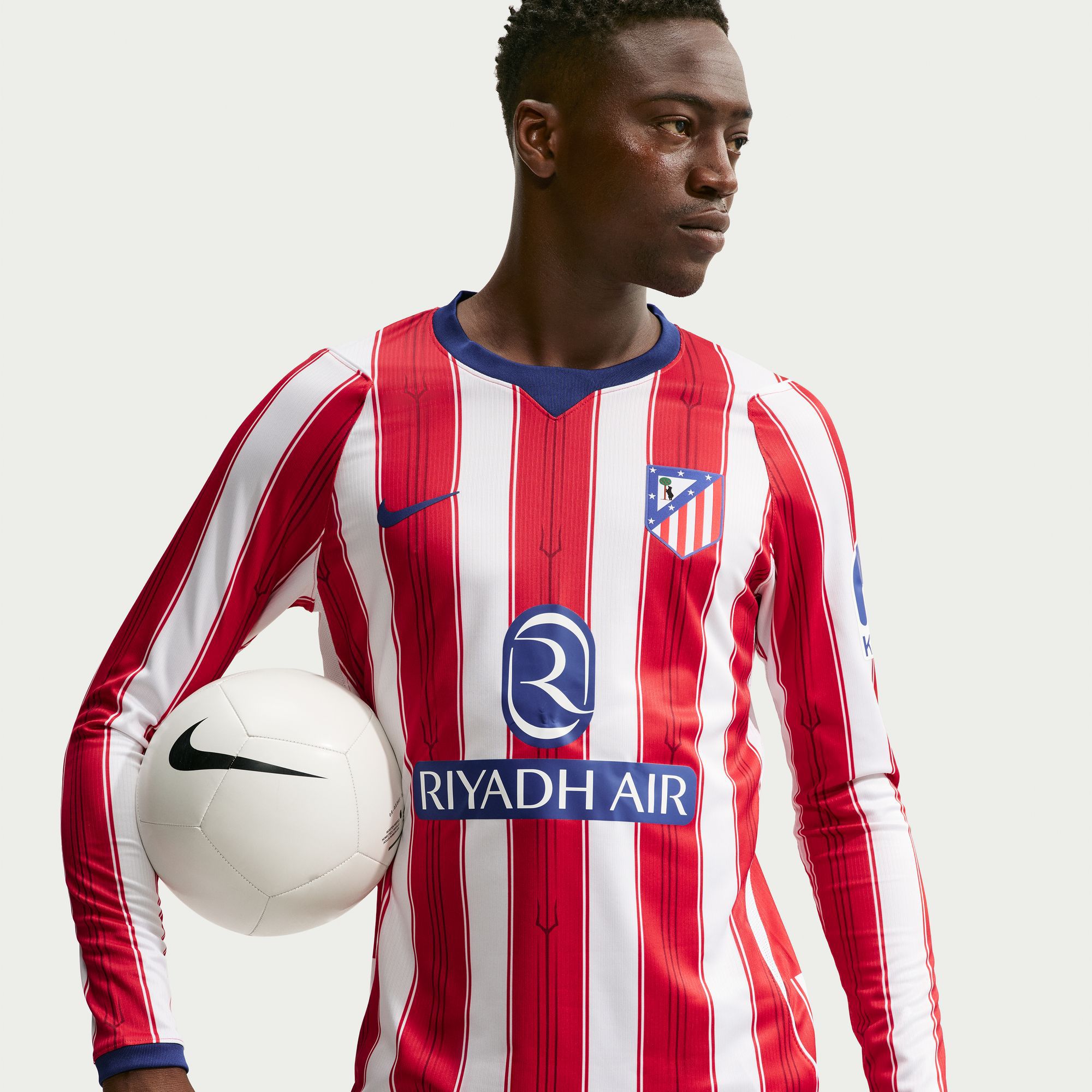 Nike Adult Atletico Madrid 2026 Home Long Sleeve Replica Jersey