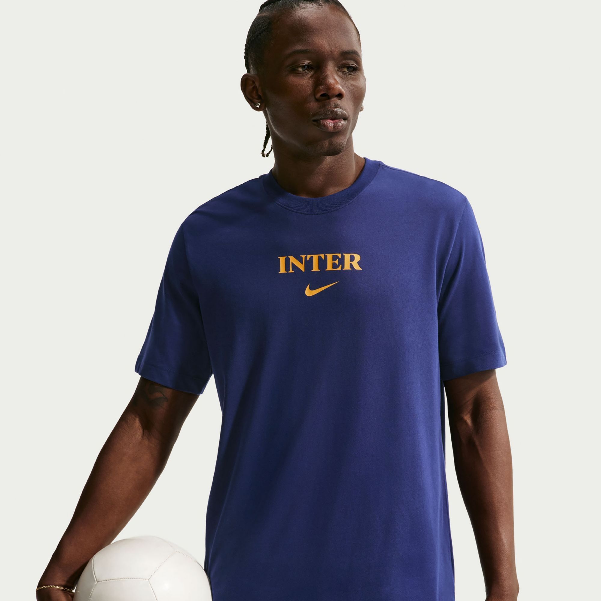 Nike Adult Inter Milan Navy T-Shirt