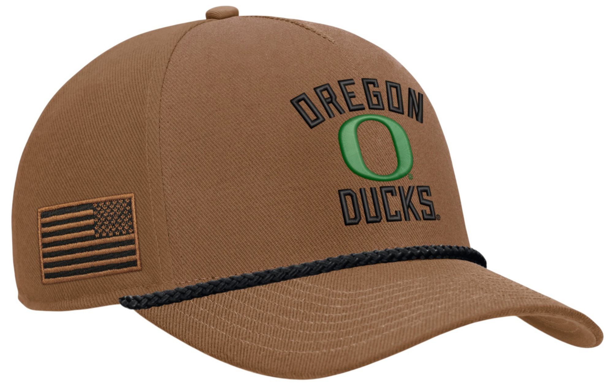 Nike Adult Oregon Ducks 2026 Military Appreciation Trucker Hat
