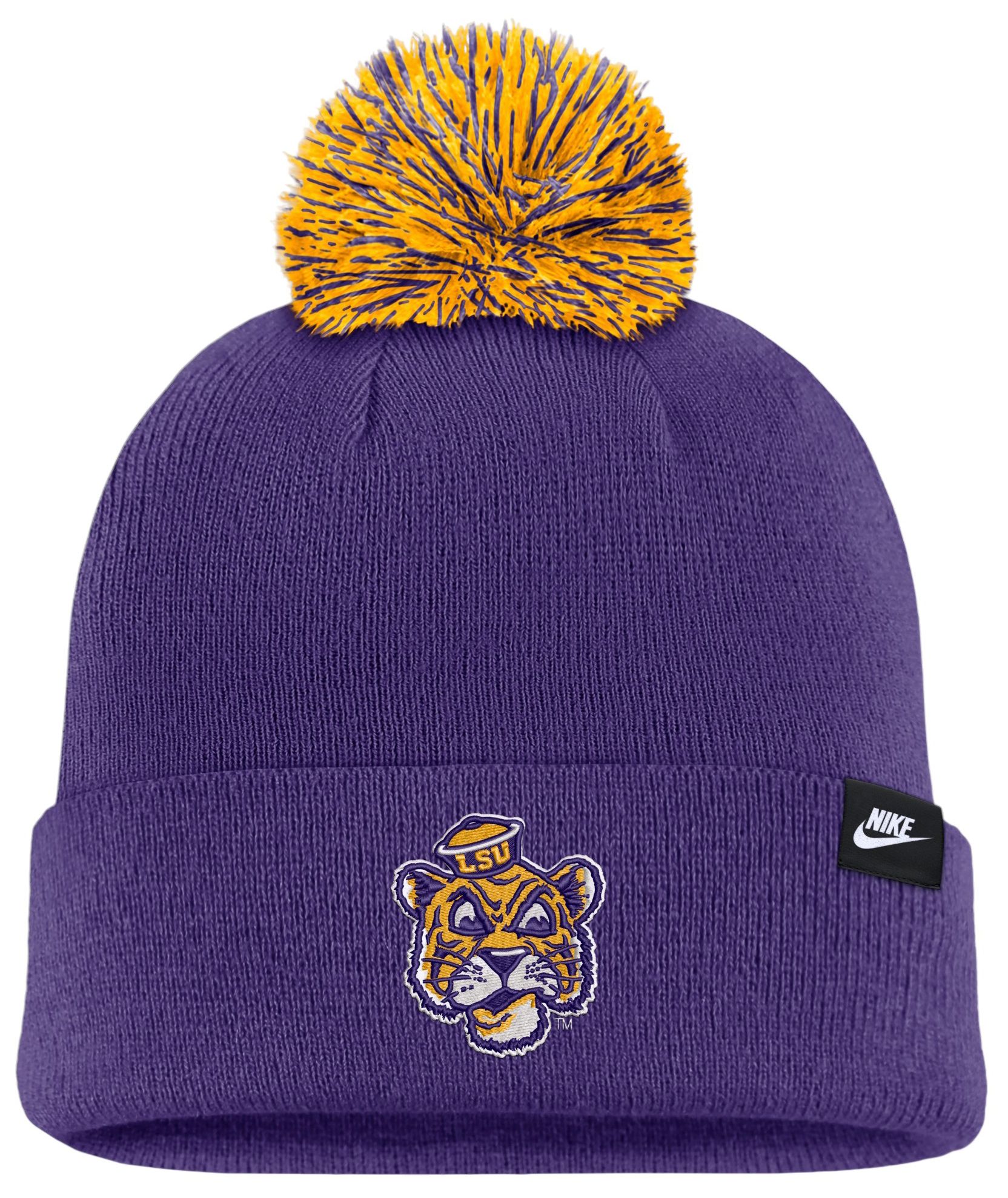 Nike Adult LSU Tigers Peack Legacy Knit Beanie