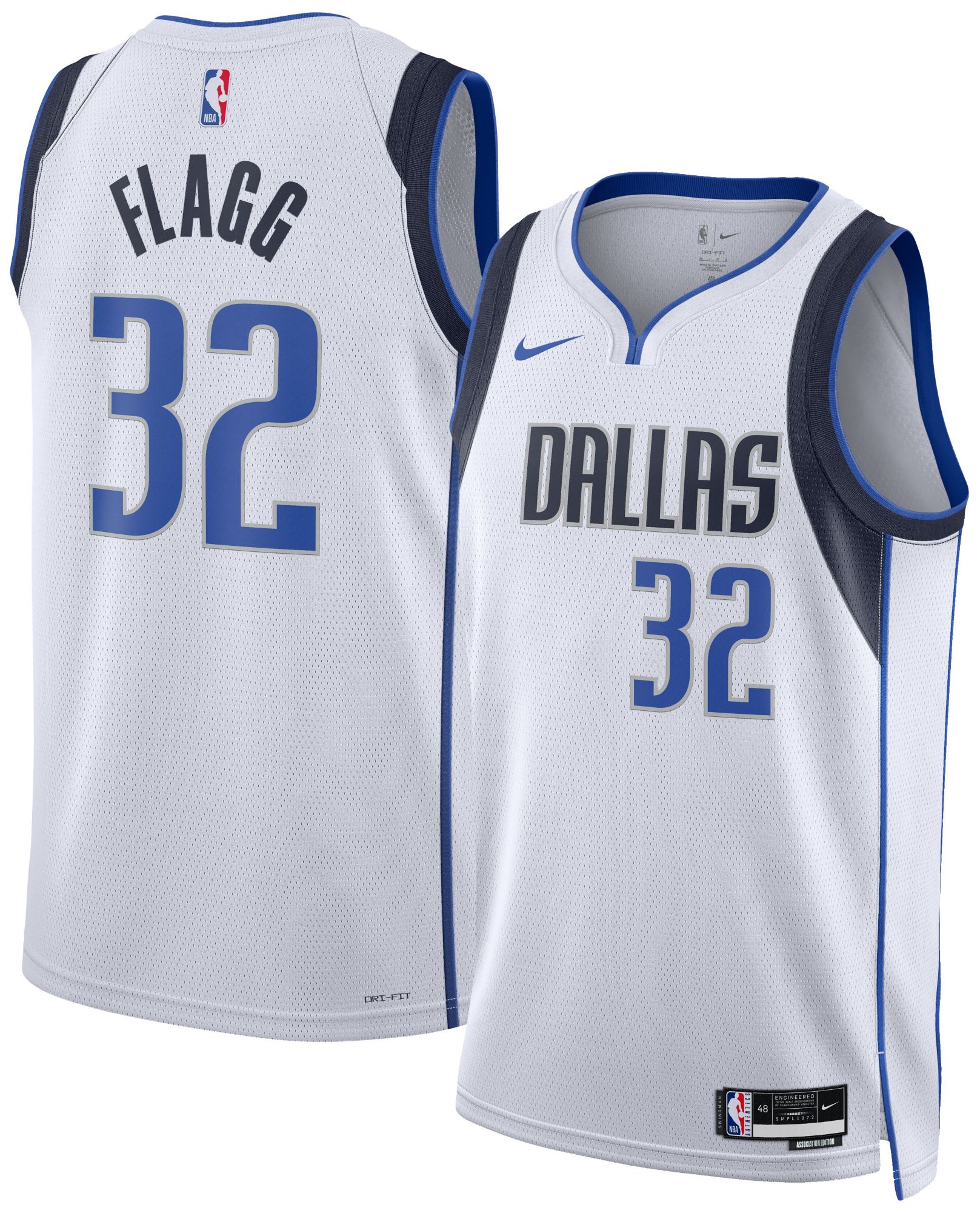 Nike Adult Dallas Mavericks Cooper Flagg Association Edition Jersey