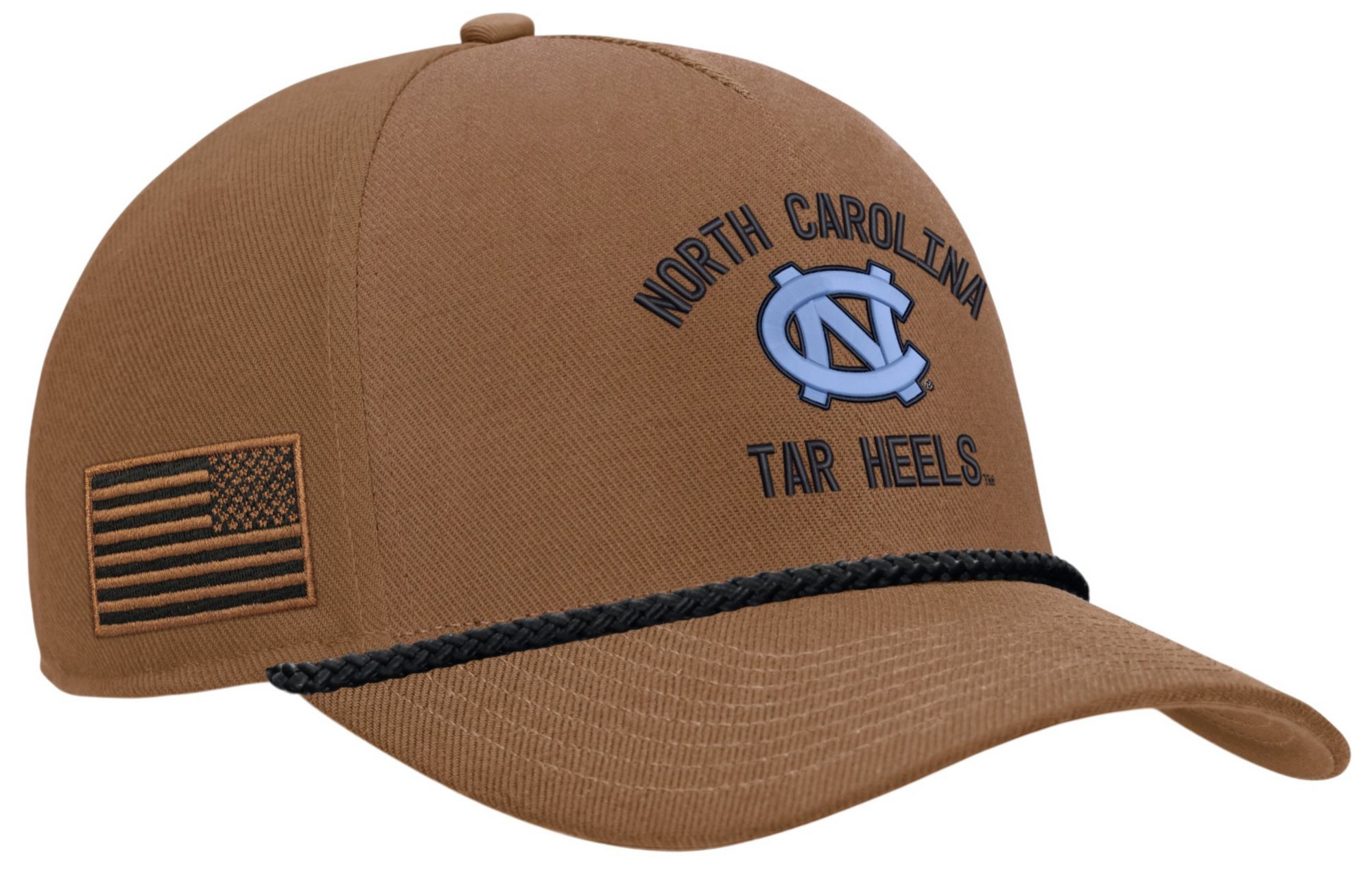 Jordan Adult North Carolina Tar Heels 2026 Military Appreciation Trucker Hat