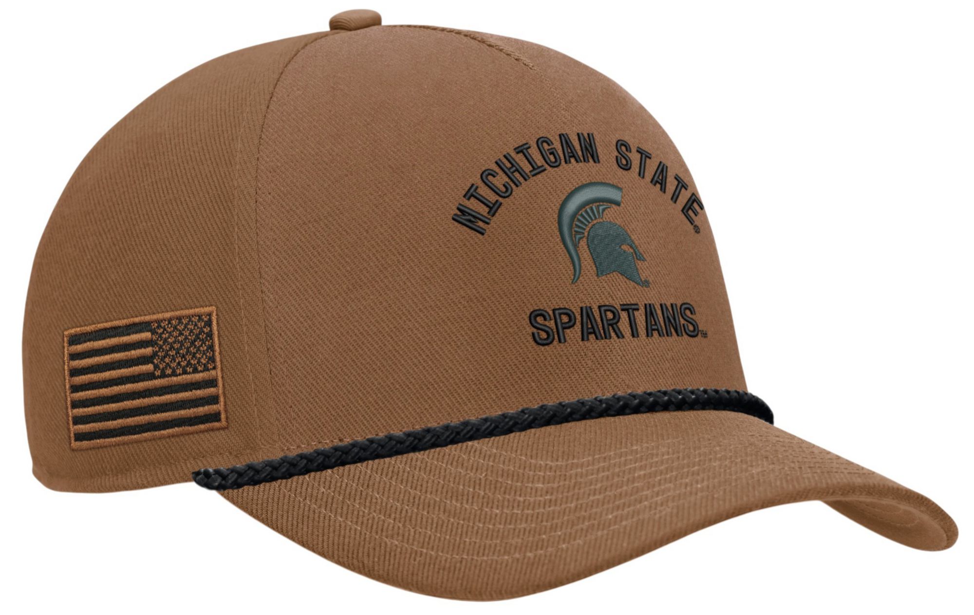 Nike Adult Michigan State Spartans 2026 Military Appreciation Trucker Hat