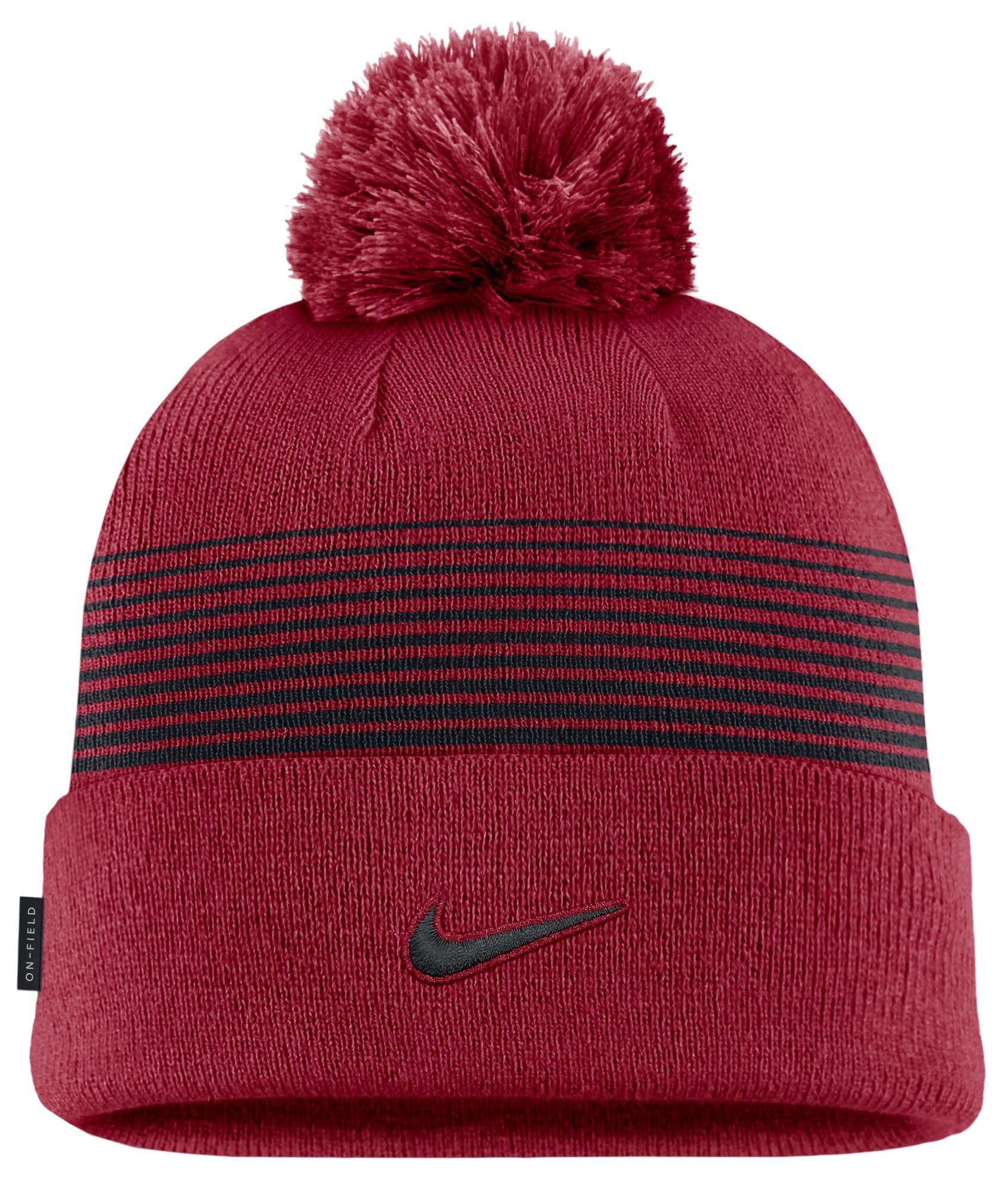 Nike Adult Stanford Cardinal Peak Gameday Cuffed Knit Pom Beanie