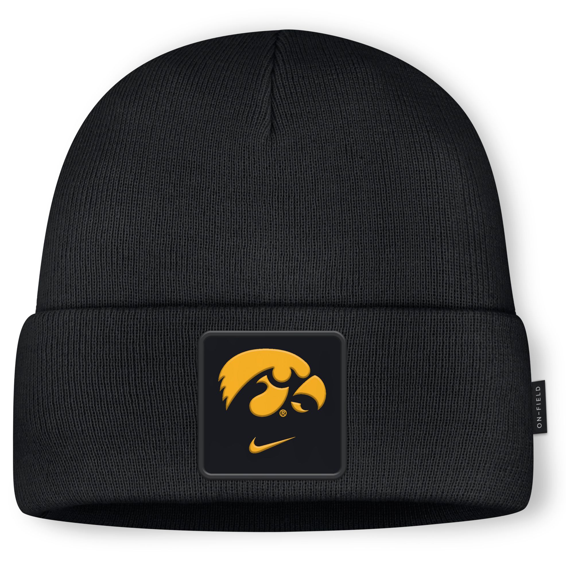 Nike Iowa Hawkeyes Utility Gameday Cuffed Beanie, Men's