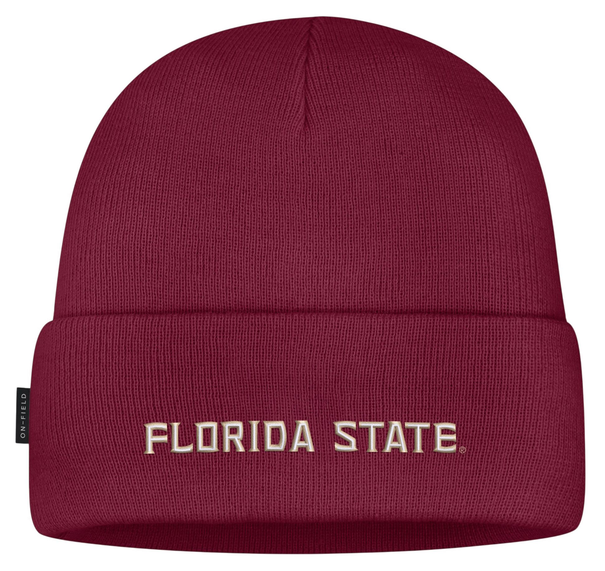 Nike College Florida State Utility Gameday Cuffed Beanie, Men's, Red