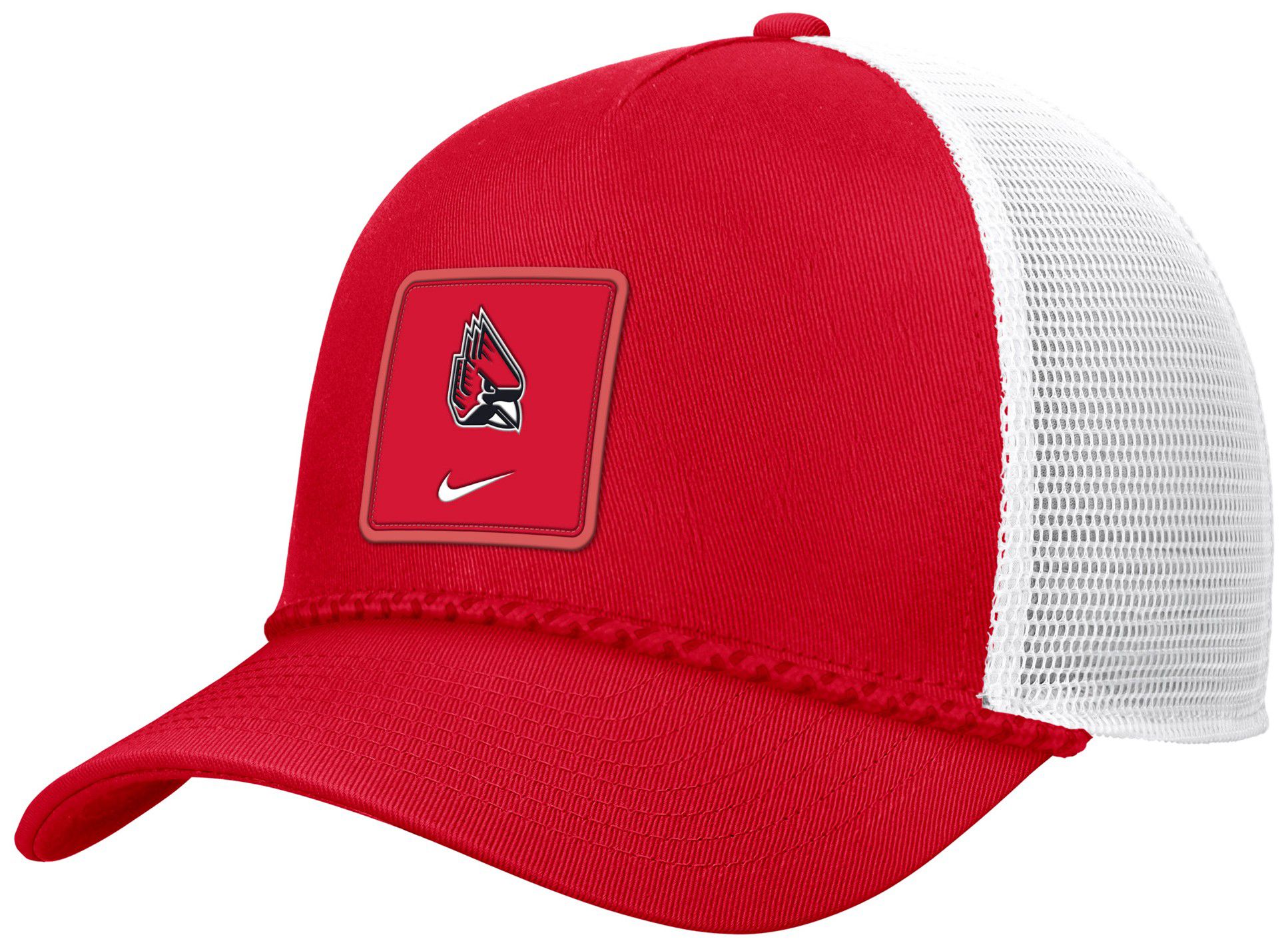 Nike Adult Ball State Cardinals Red Gameday Adjustable Trucker Hat