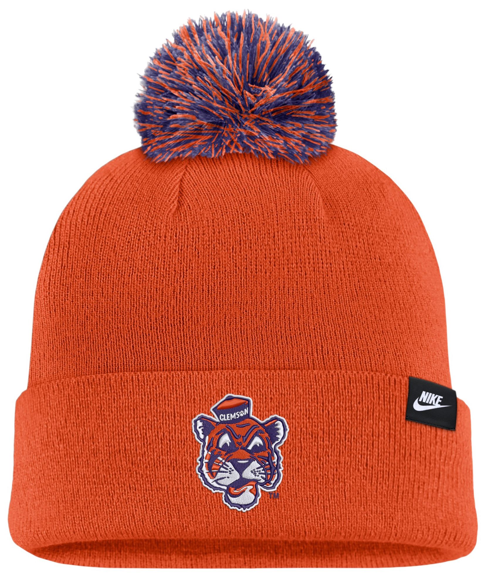 Nike Adult Clemson Tigers Peack Legacy Knit Beanie