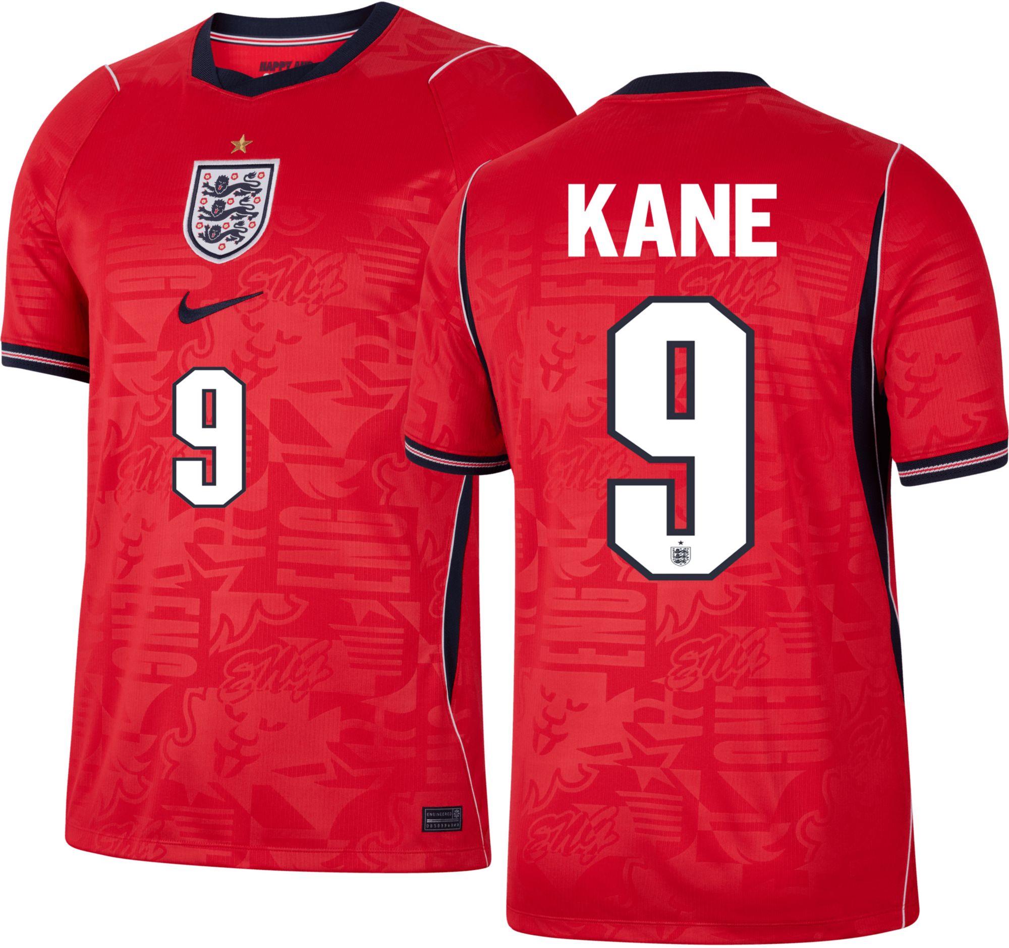 Nike Adult England Harry Kane #9 2026 Away Replica Jersey
