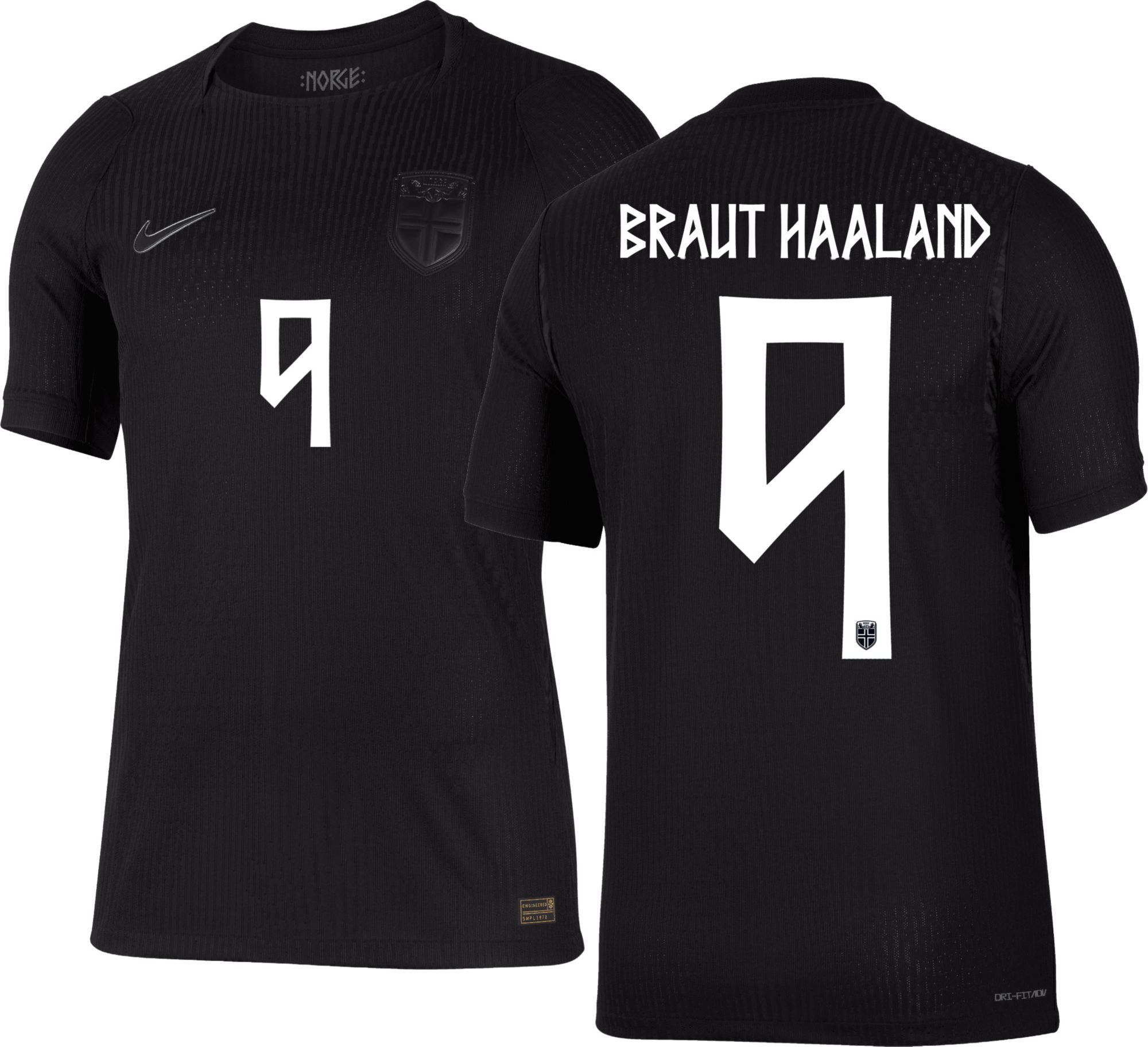 Nike Adult Norway Erling Haaland #9 2026 Away Authentic Jersey
