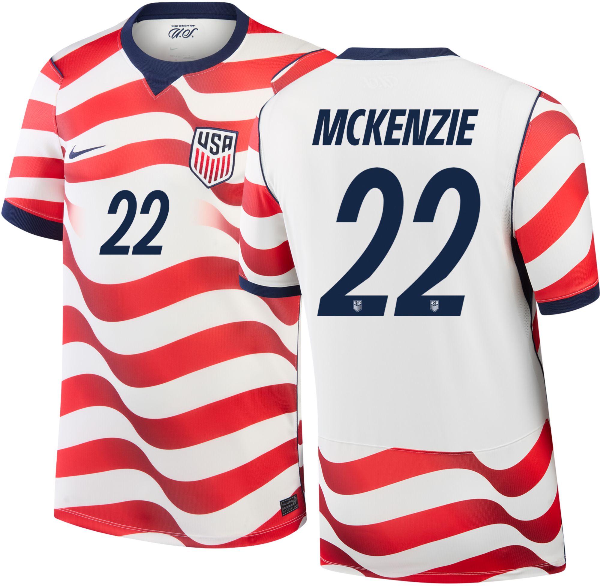 Nike Adult USMNT Mark McKenzie #22 2026 Home Replica Jersey