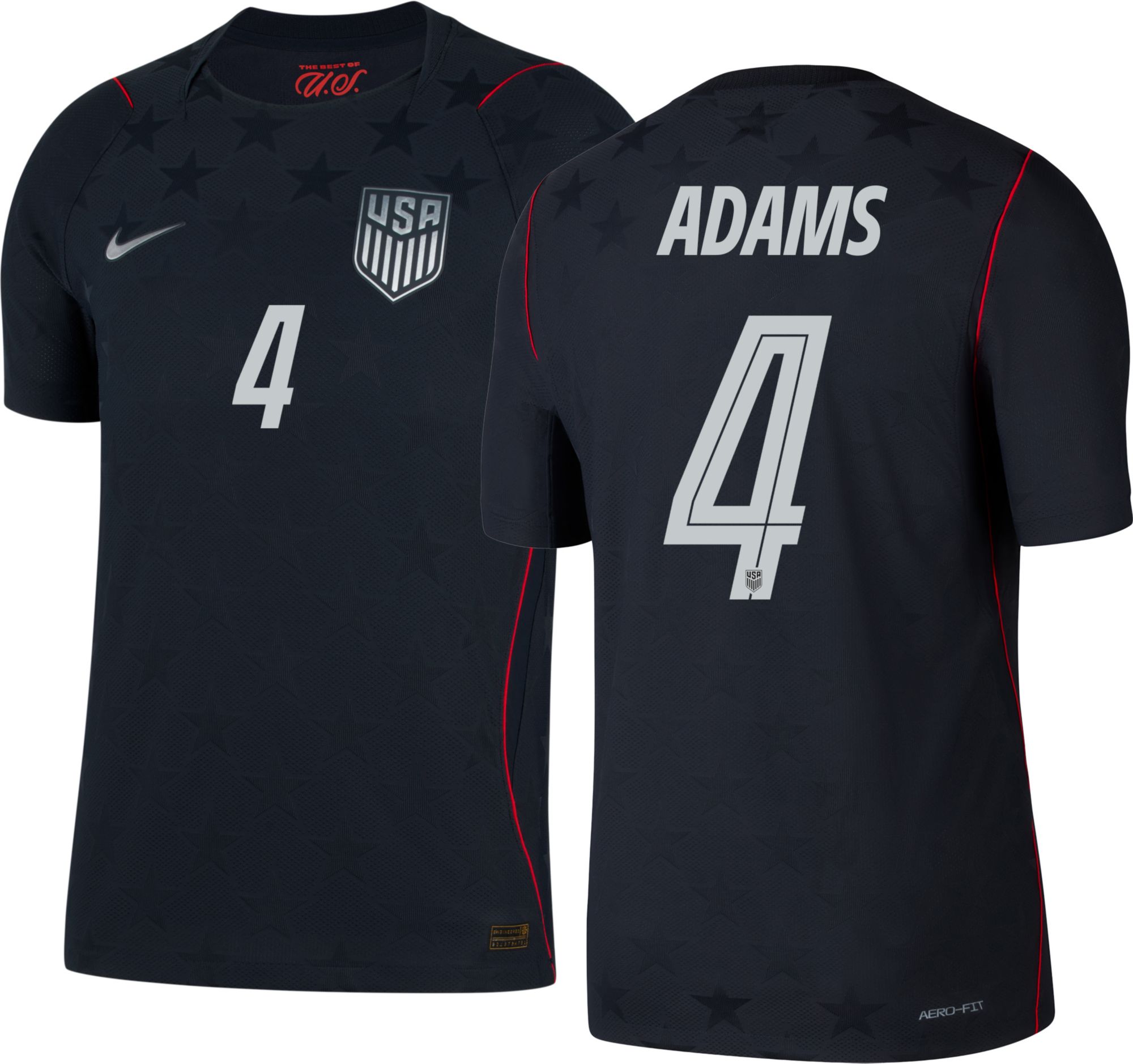 Nike Adult USMNT Tyler Adams #4 2026 Away Authentic Jersey