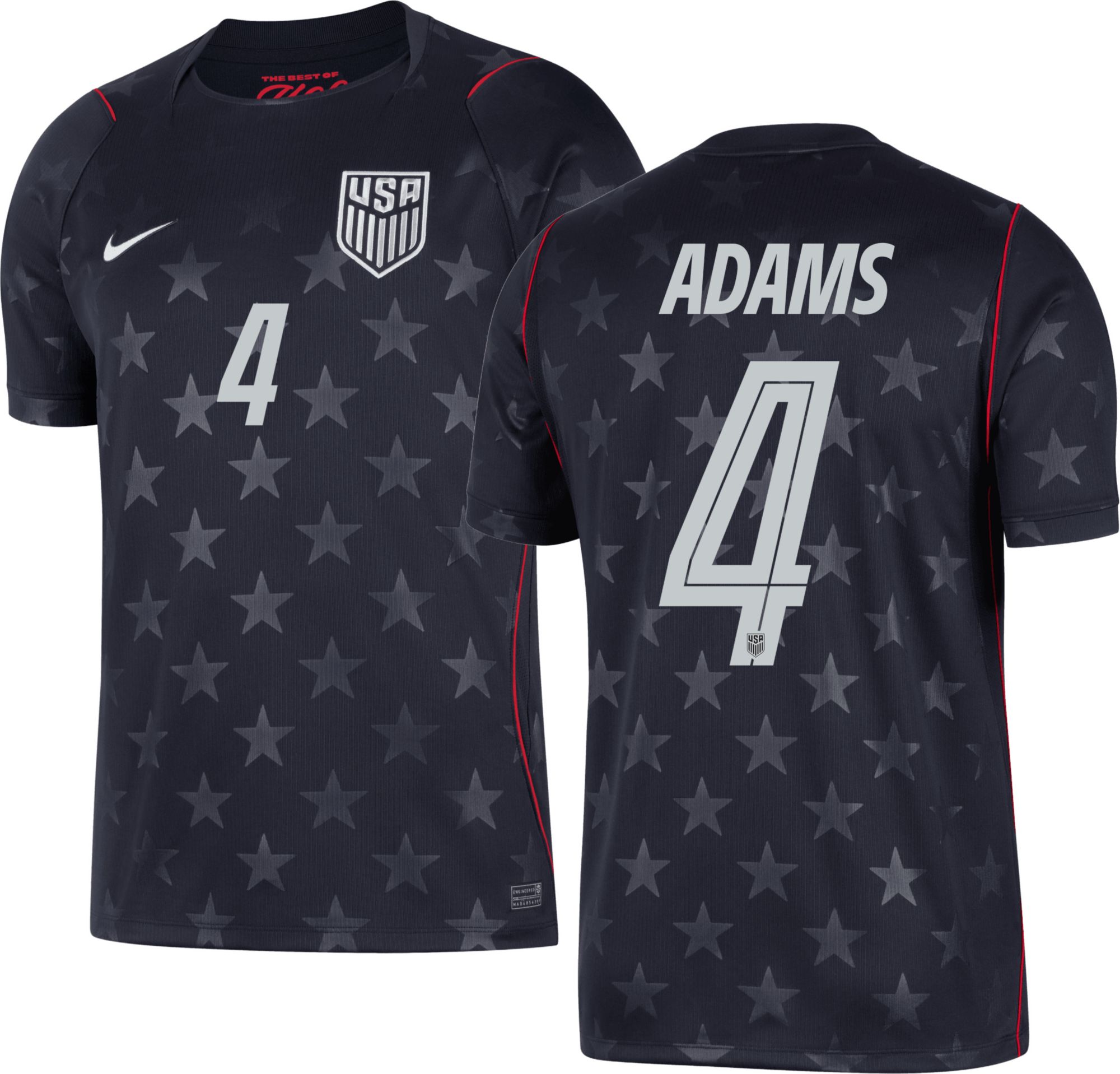 Nike Adult USMNT Tyler Adams #4 2026 Away Replica Jersey