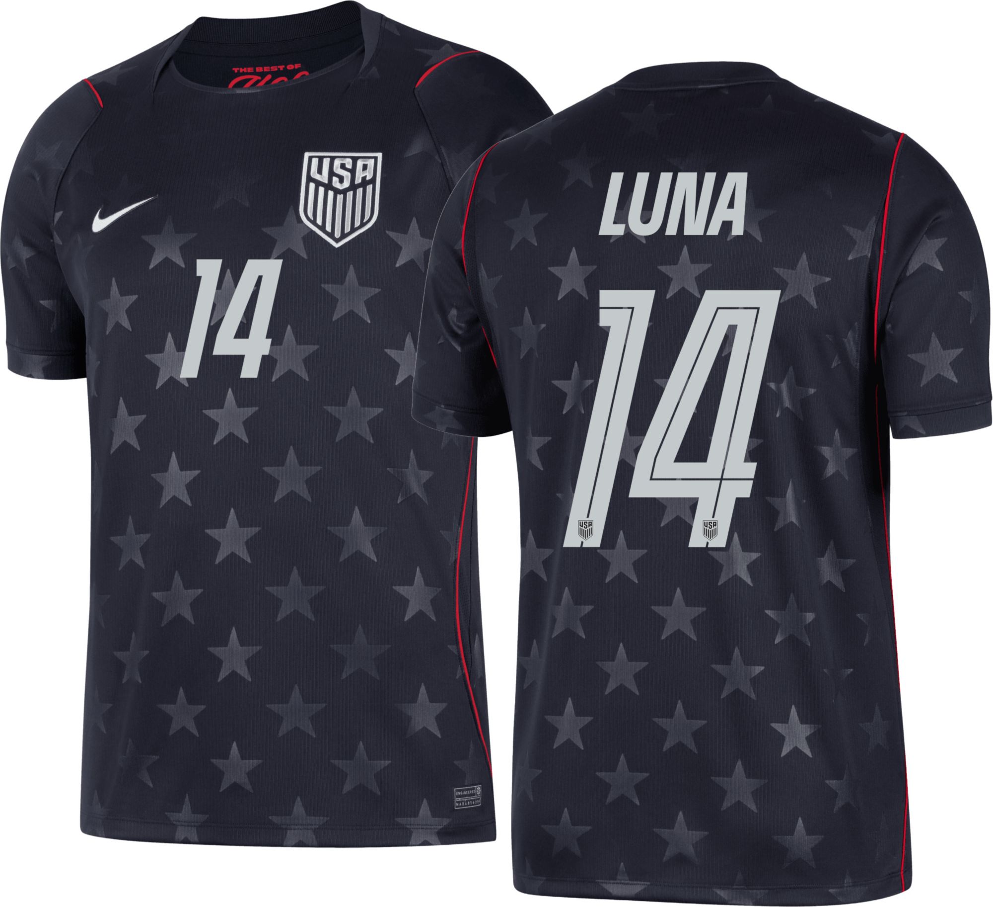 Nike Adult USMNT Diego Luna #14 2026 Away Replica Jersey