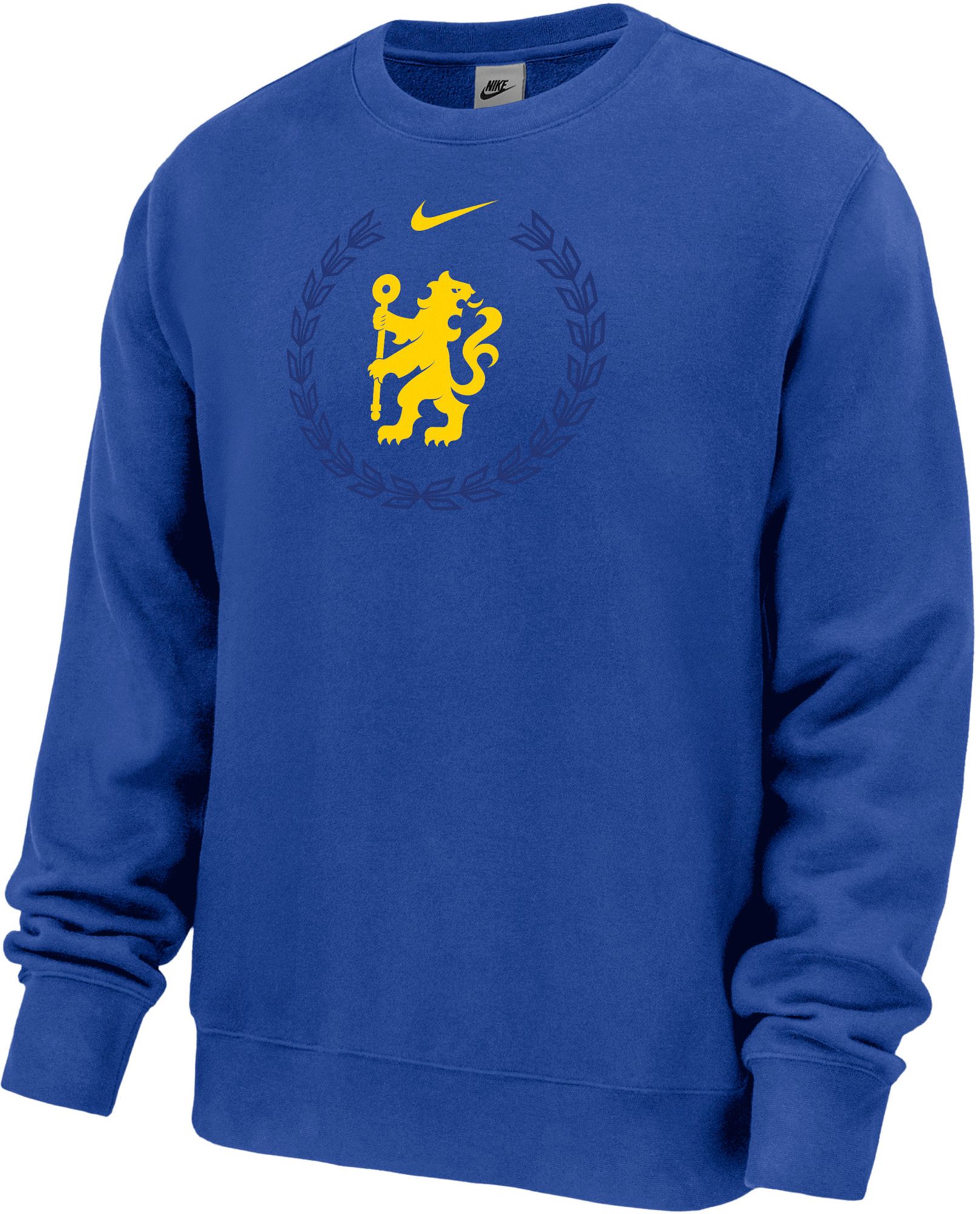 Nike Adult Chelsea FC Blue Club Fleece Crewneck Sweatshirt