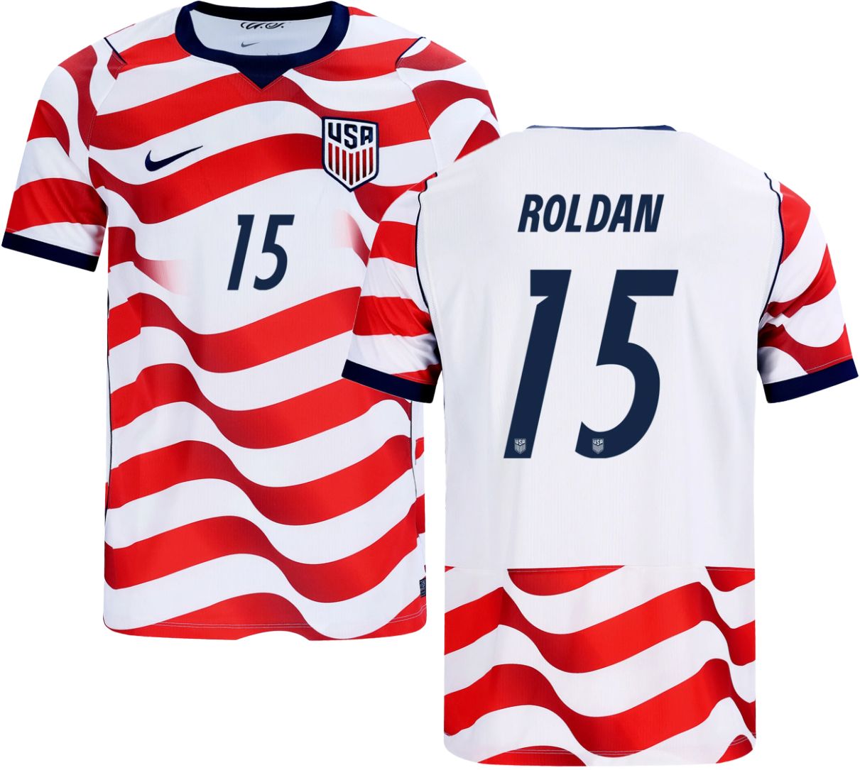 Nike Adult USMNT Cristian Roldan #15 2026 Home Replica Jersey