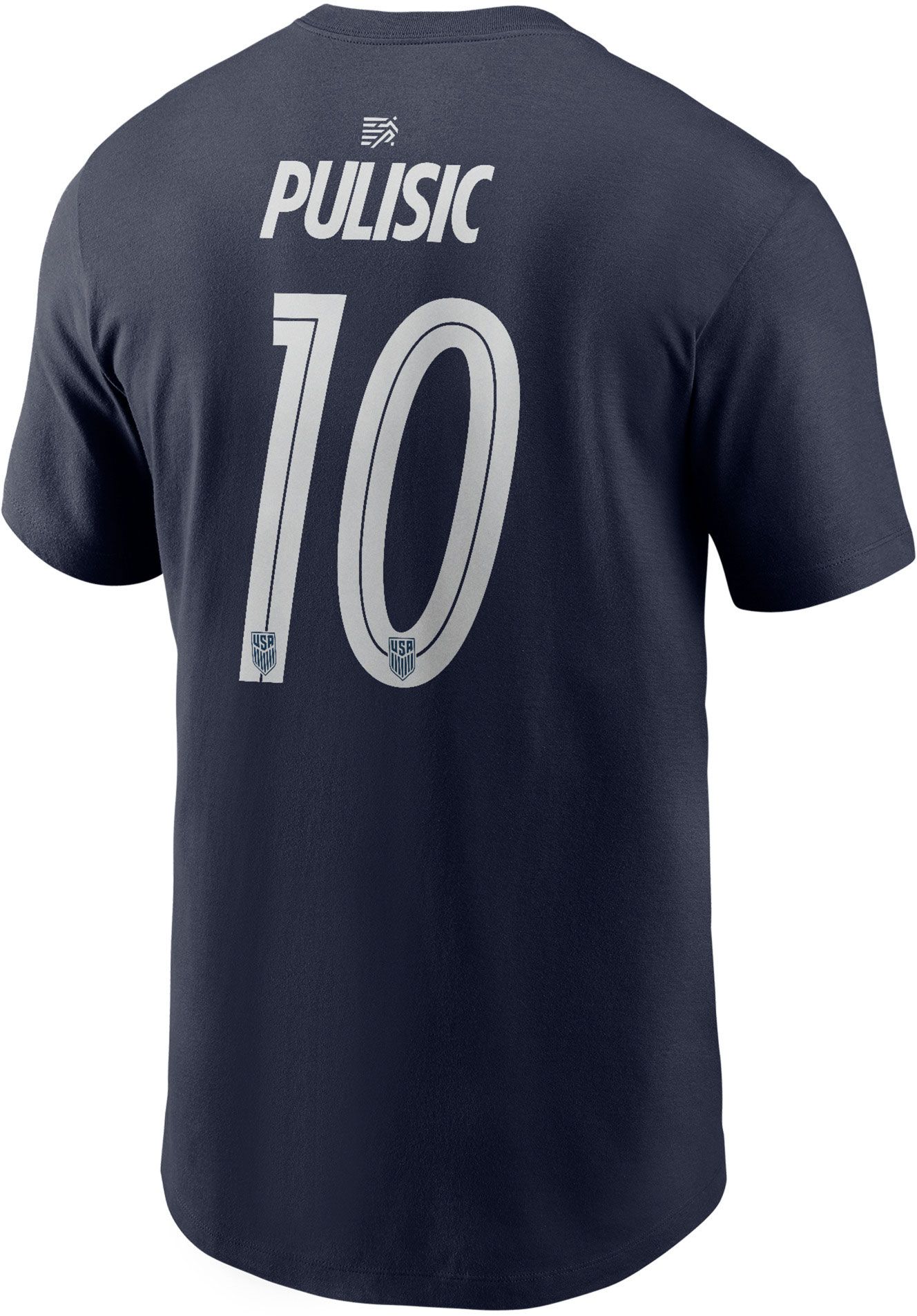 Nike Adult USMNT Christian Pulisic #10 Navy 2026 T-Shirt
