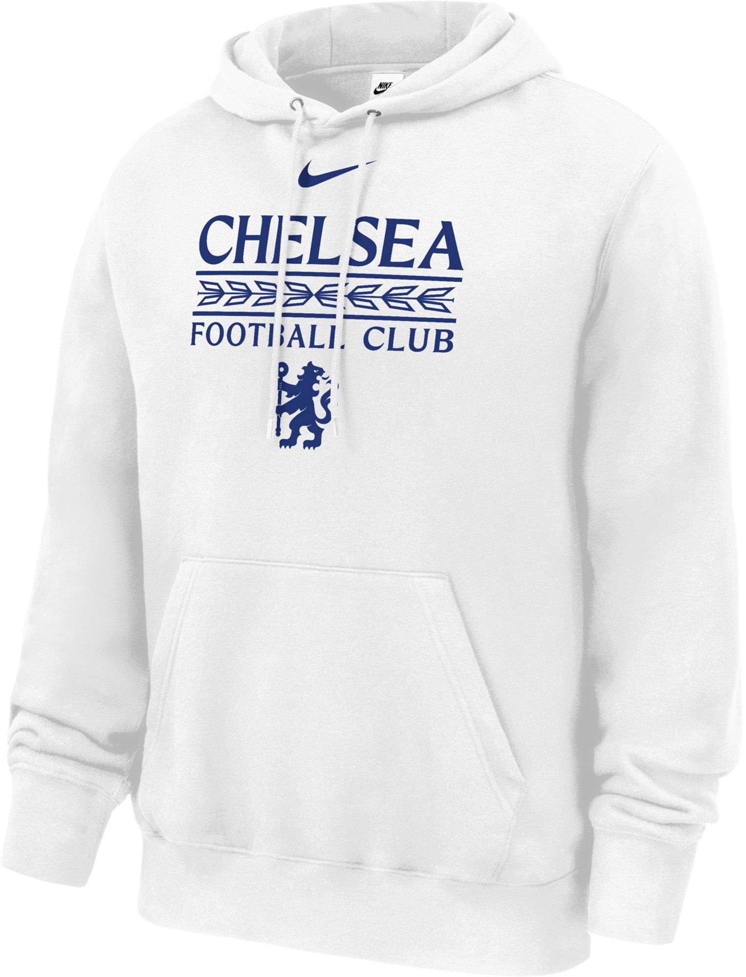 Nike Adult Chelsea FC White Club Fleece Hoodie