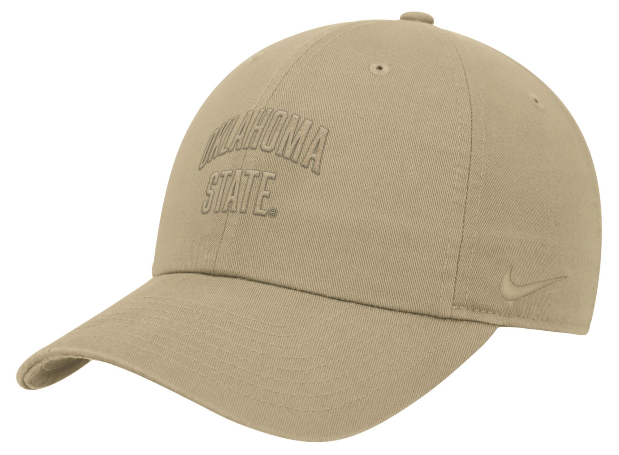 Nike Adult Oklahoma State Cowboys Beige Tonal Club Adjustable Hat