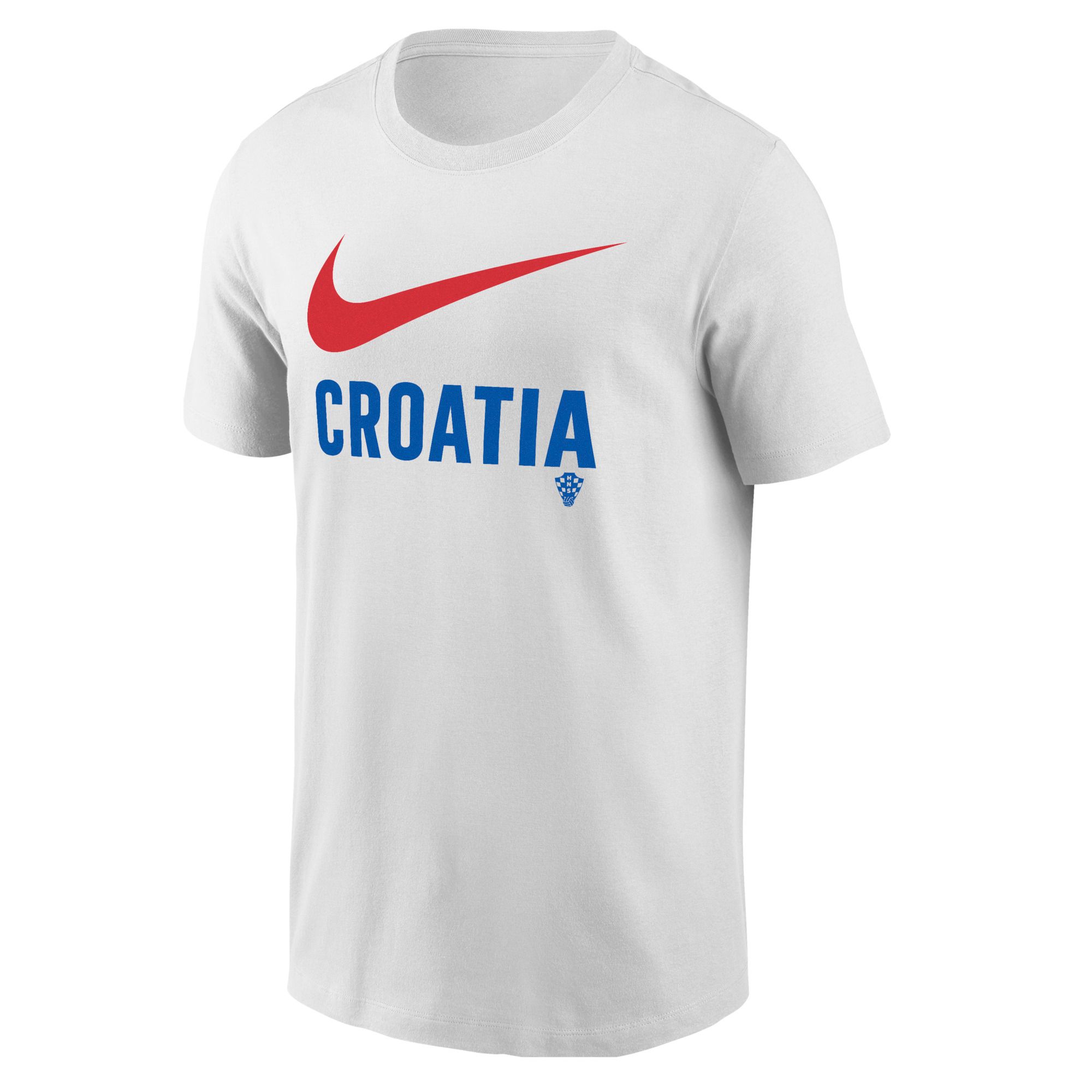 Nike Adult Croatia White Strike Crest Hoodie