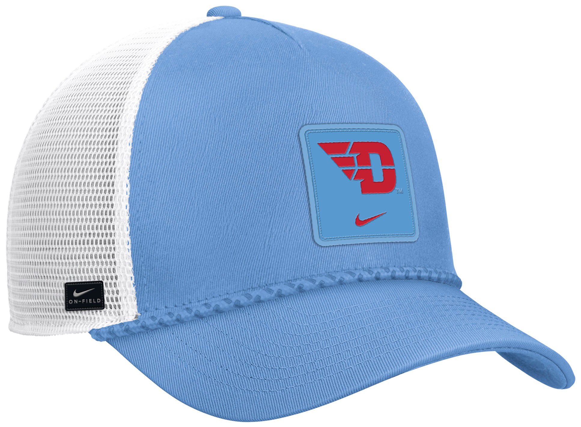 Nike Adult Dayton Flyers Light Blue Gameday Adjustable Trucker Hat