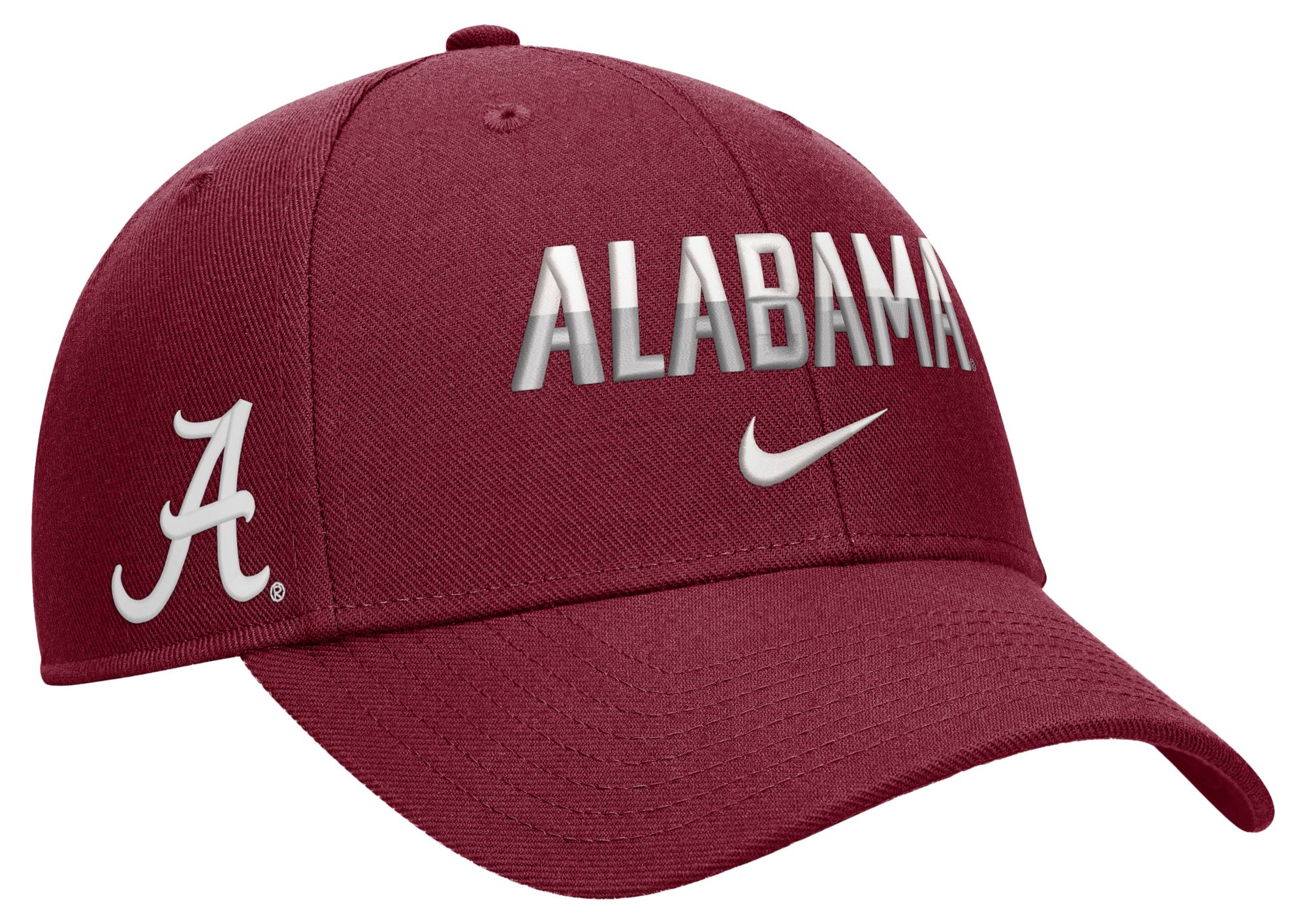Nike Adult Alabama Crimson Tide Crimson Rise Game Day Structured Adjustable Hat