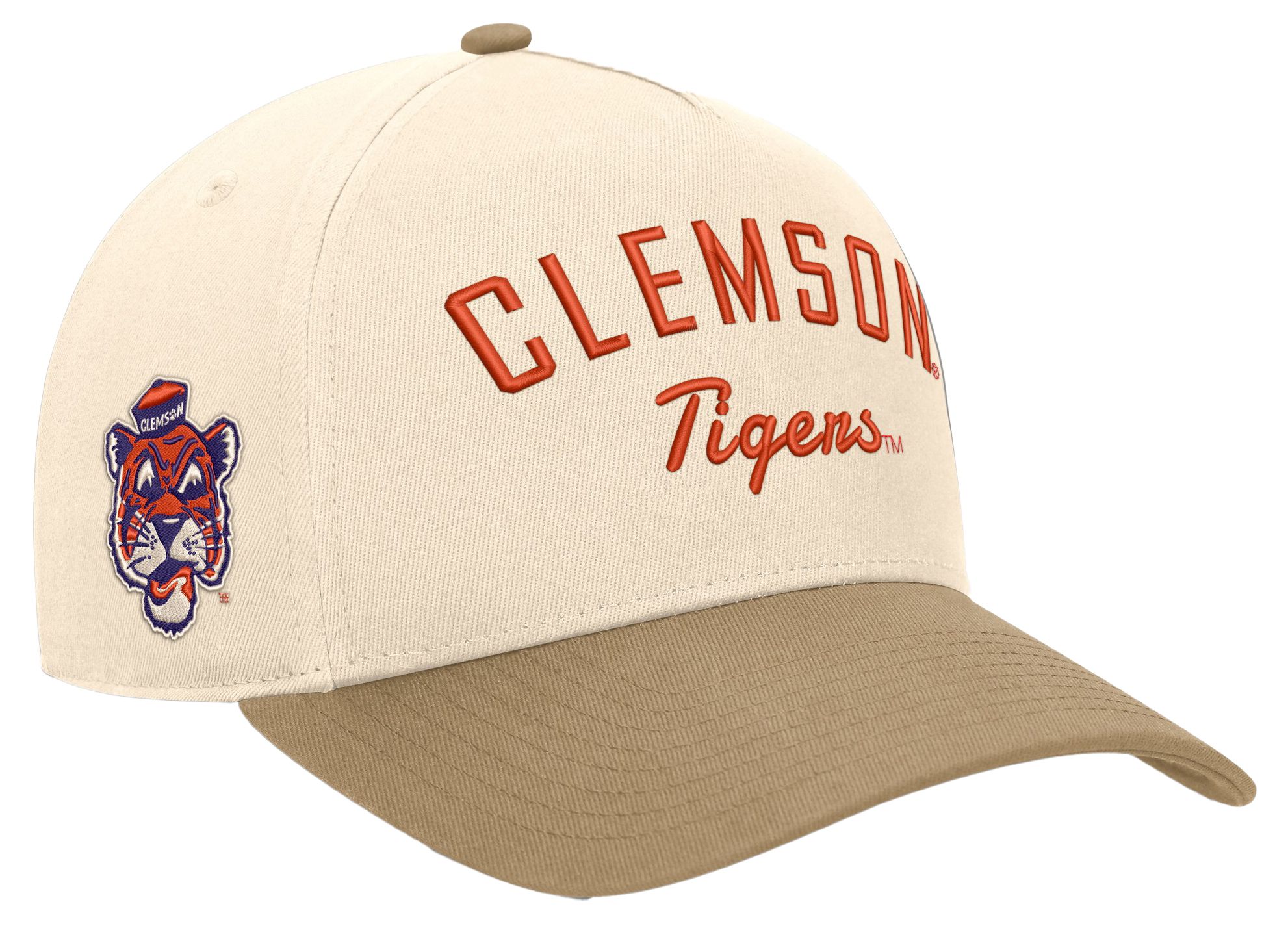 Nike Adult Clemson Tigers Natural Rise Legacy A-Frame Structured Cap