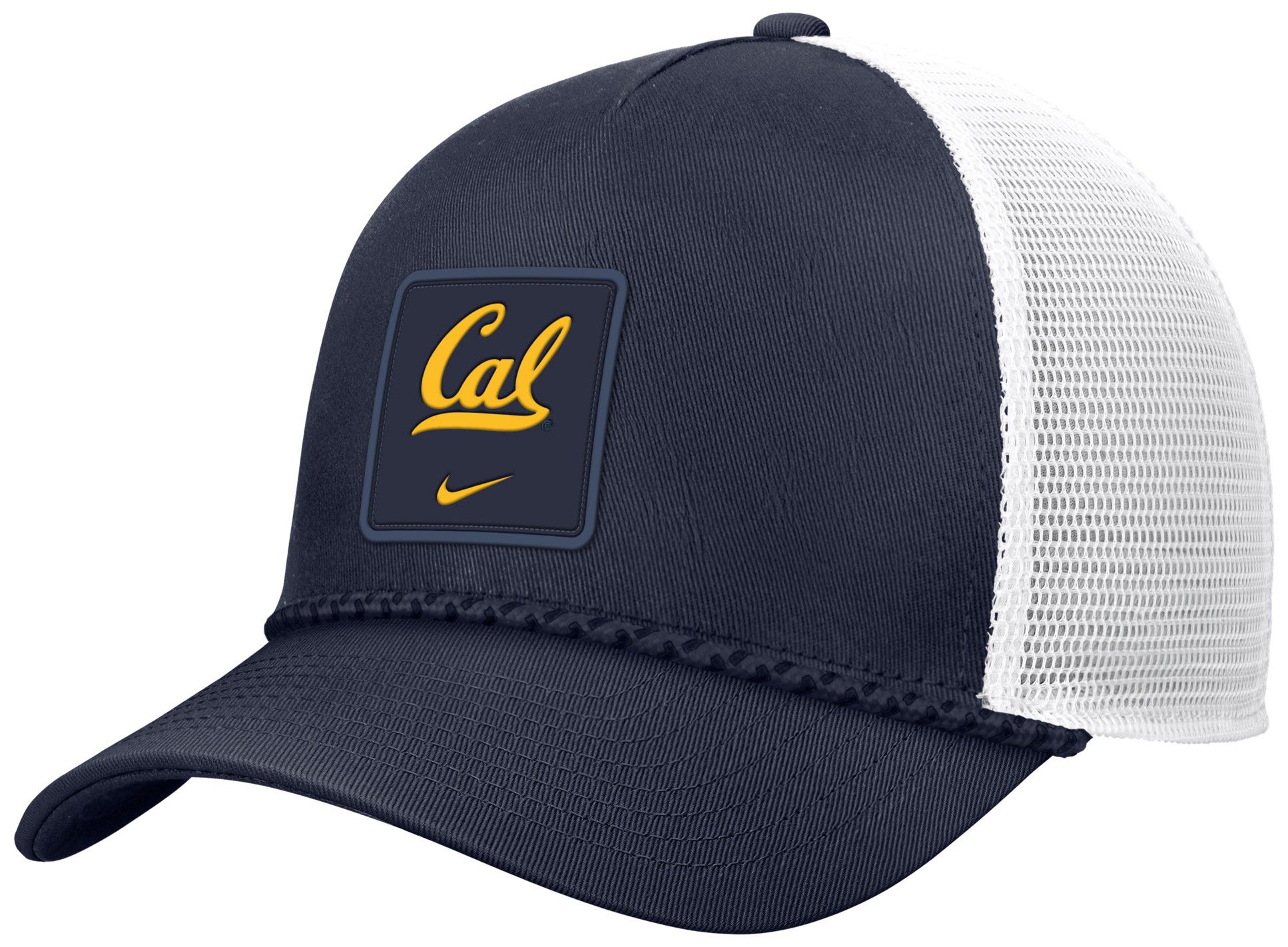 Nike Adult Cal Golden Bears Navy Gameday Adjustable Trucker Hat