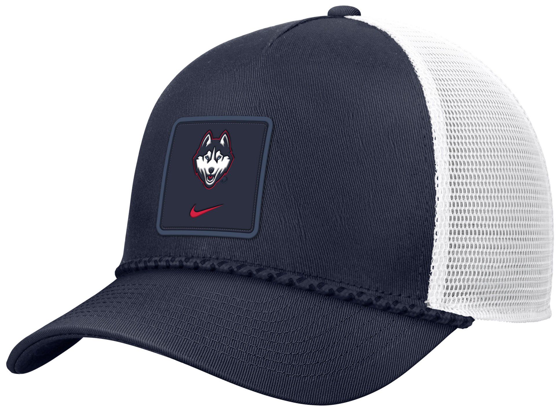 Nike Adult UConn Huskies Navy Gameday Adjustable Trucker Hat