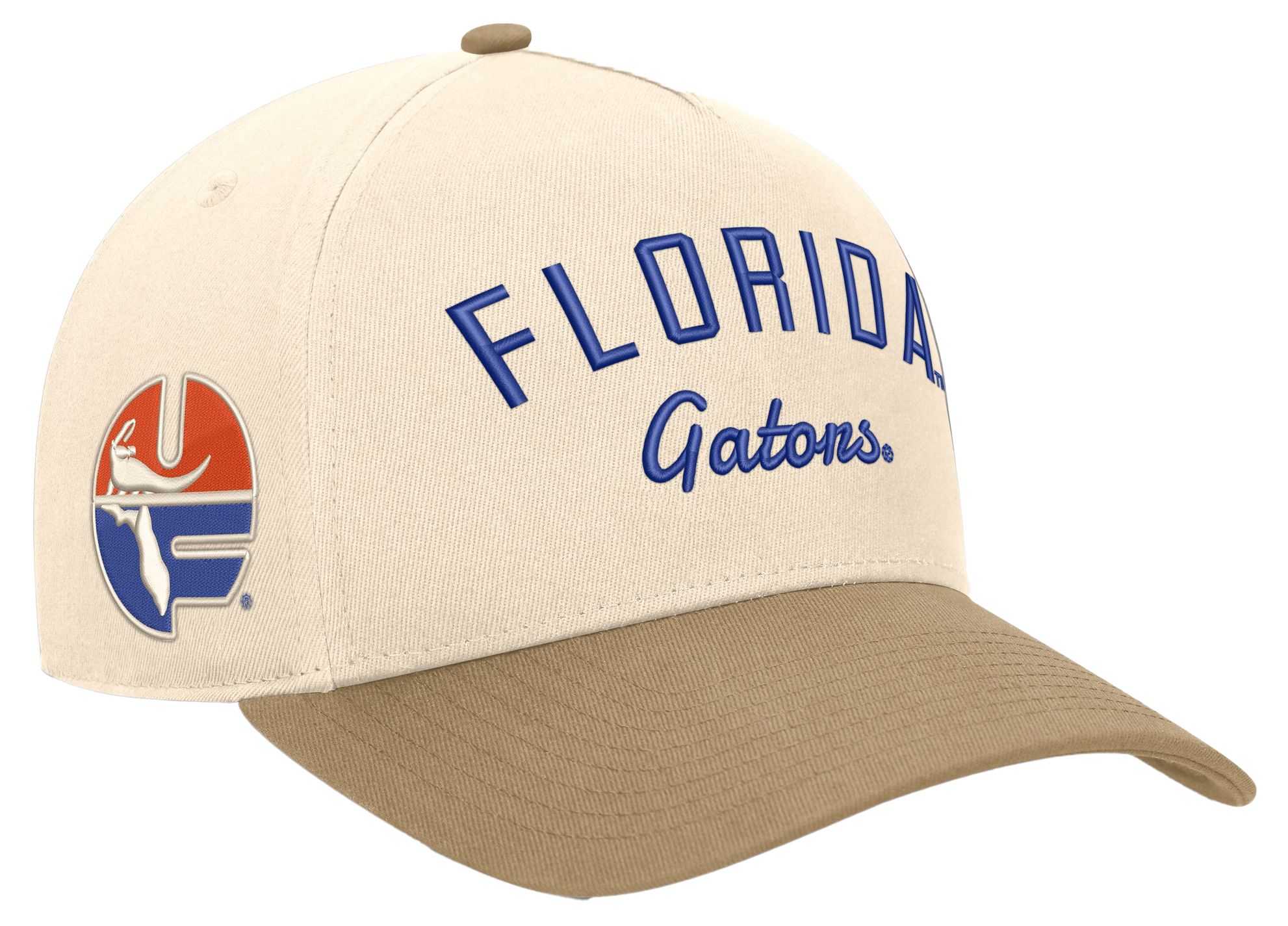 Nike Adult Florida Gators Natural Rise Legacy A-Frame Structured Cap