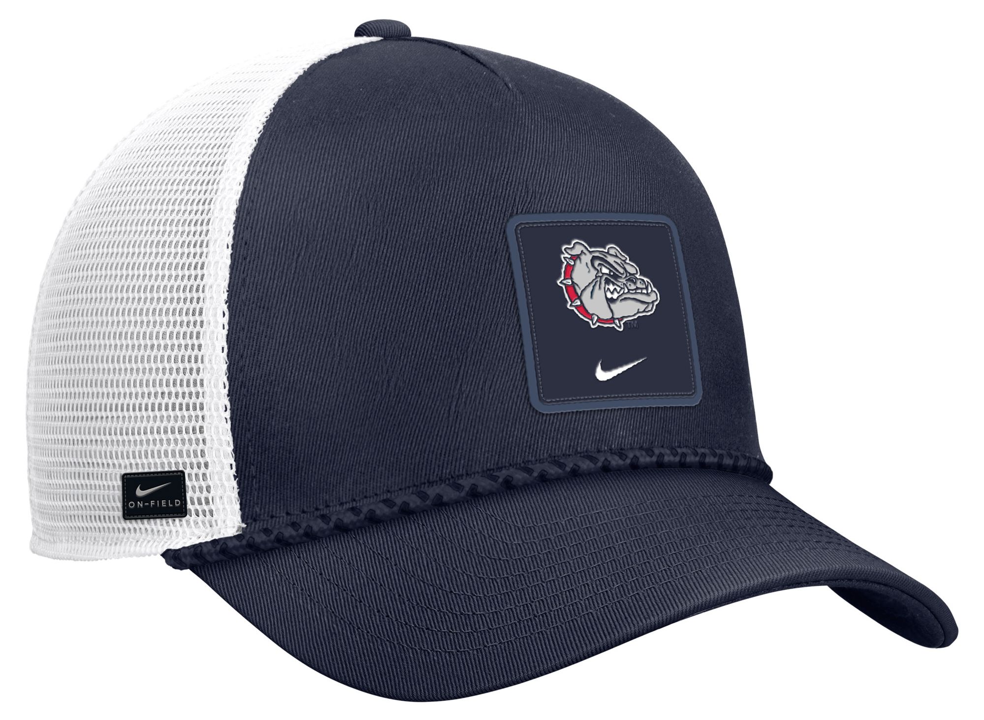 Nike Adult Gonzaga Bulldogs Navy Gameday Adjustable Trucker Hat