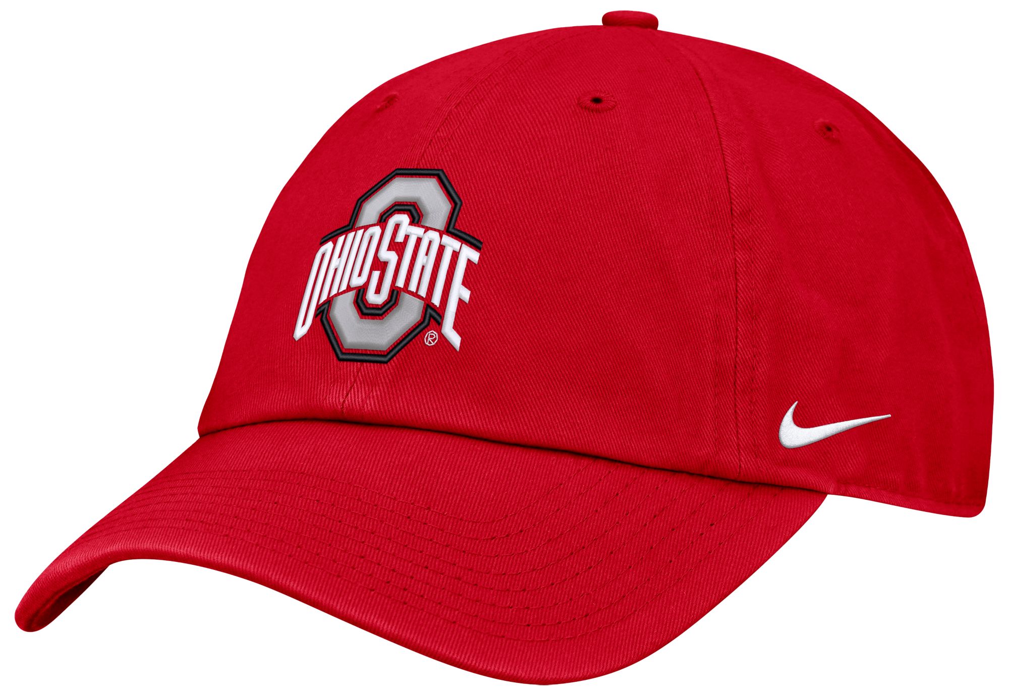 Nike Adult Ohio State Buckeyes University Red Gameday Club Adjustable Cap