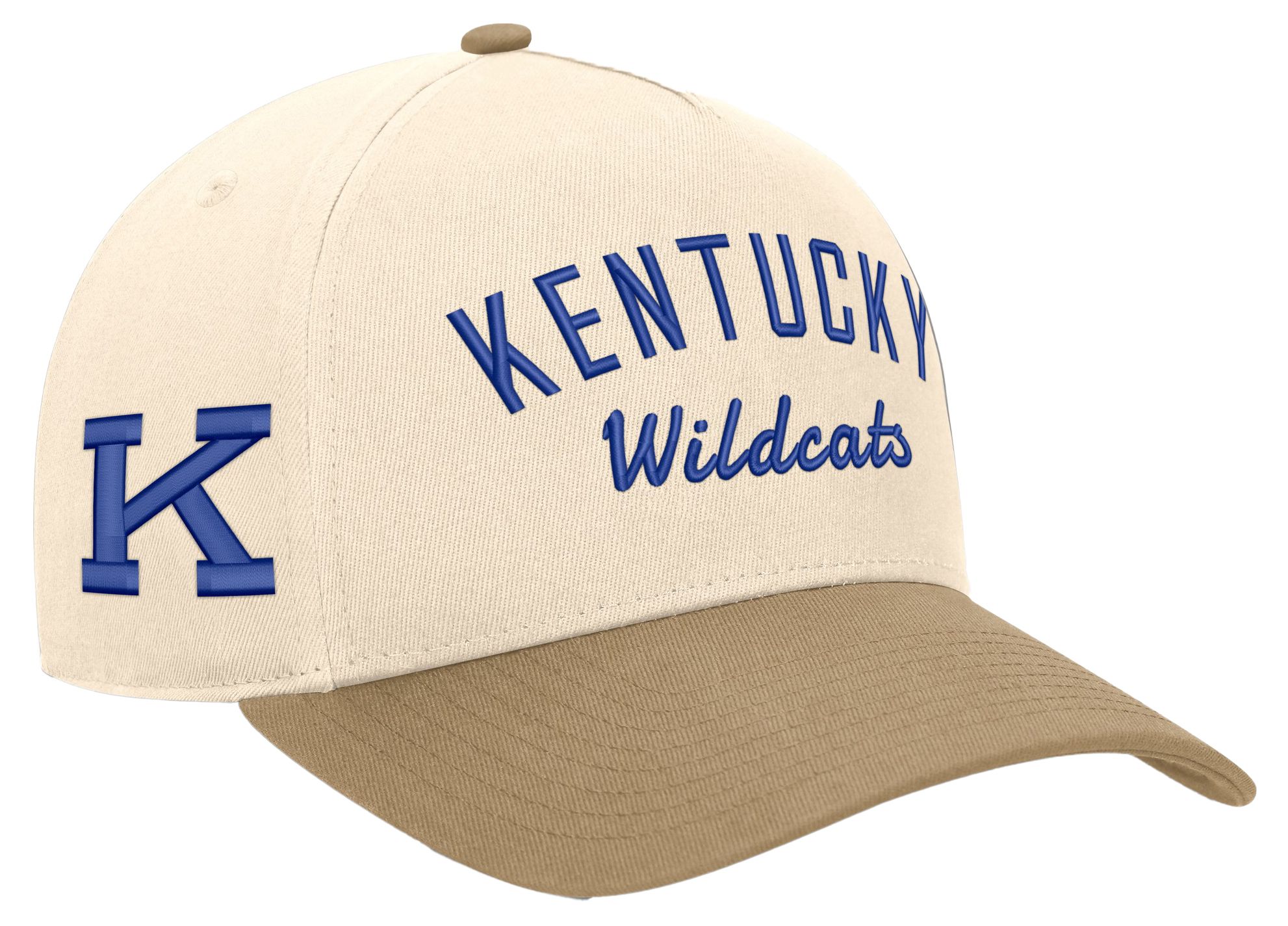 Nike Adult Kentucky Wildcats Natural Rise Legacy A-Frame Structured Cap