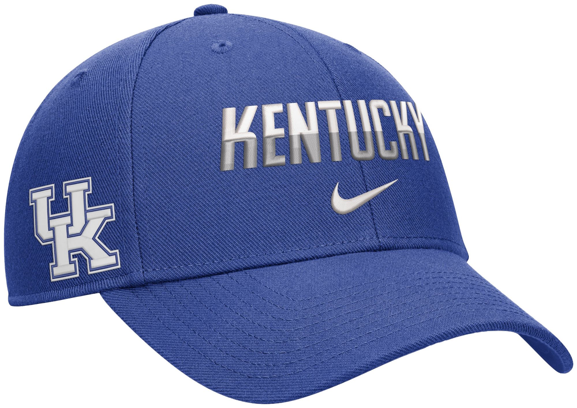 Nike Adult Kentucky Wildcats Royal Rise Game Day Structured Adjustable Hat