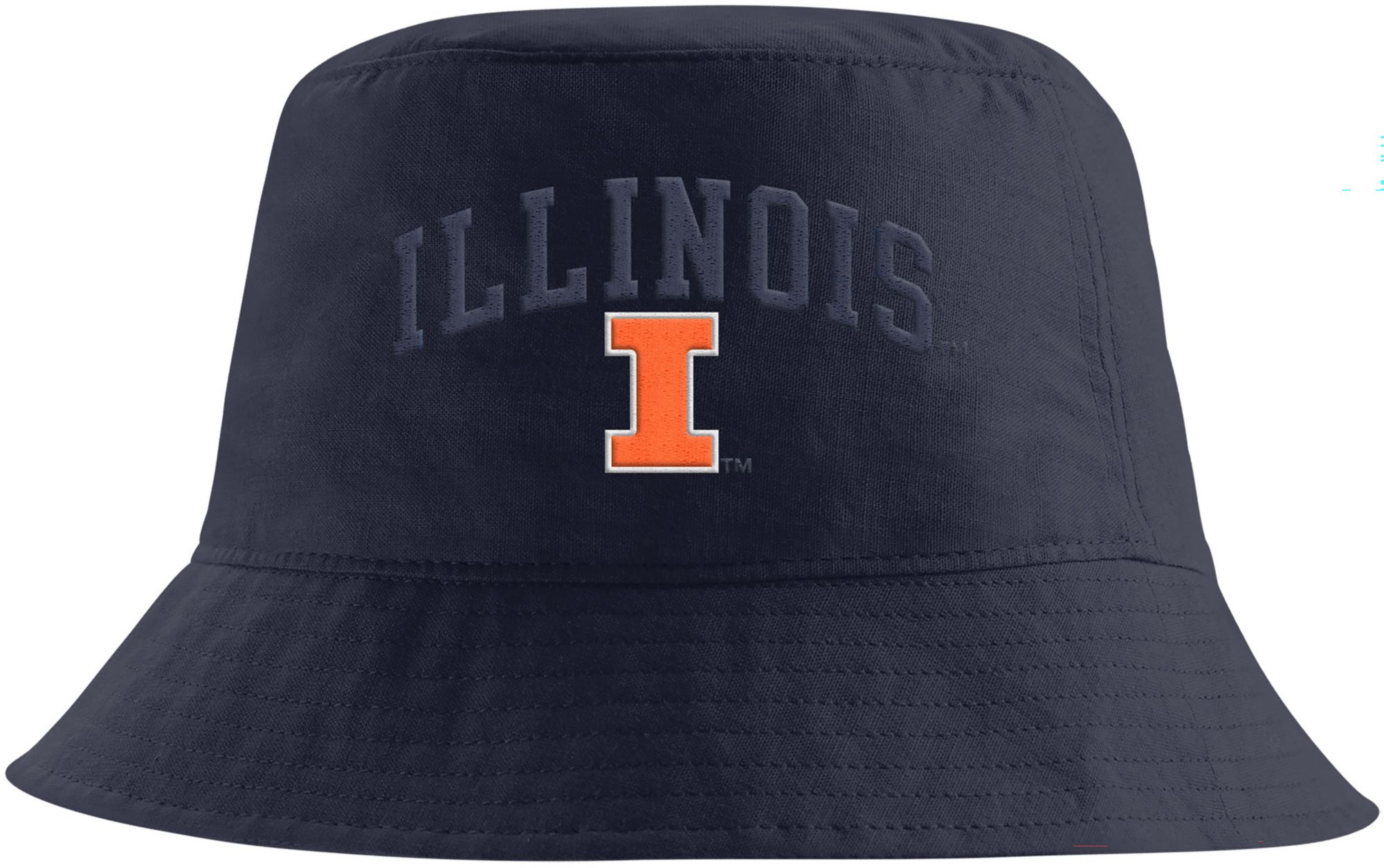 Nike Adult Illinois Fighting Illini College Navy Apex Bucket