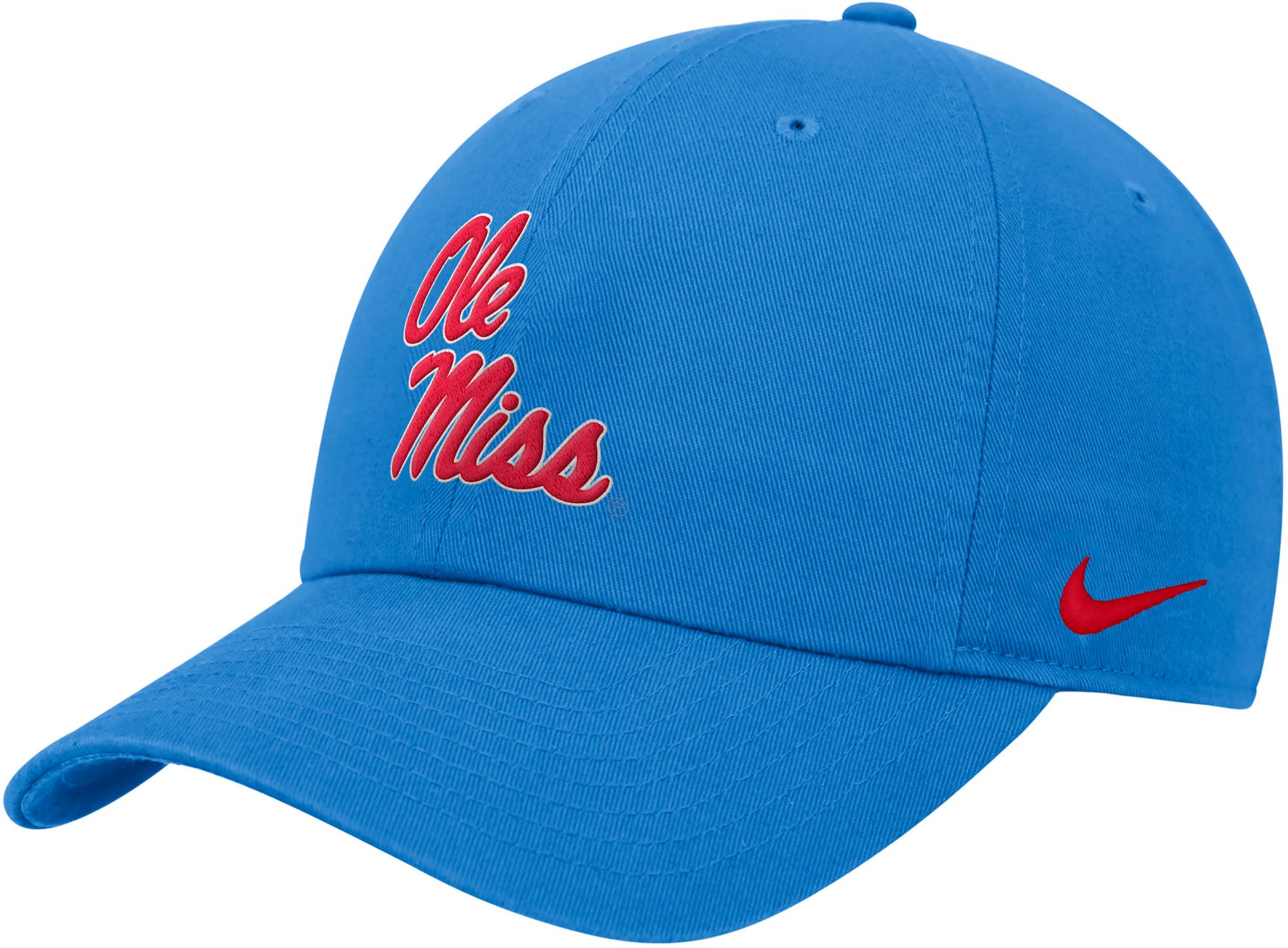 Nike Adult Ole Miss Rebels Italy Blue Game Day Club Cap