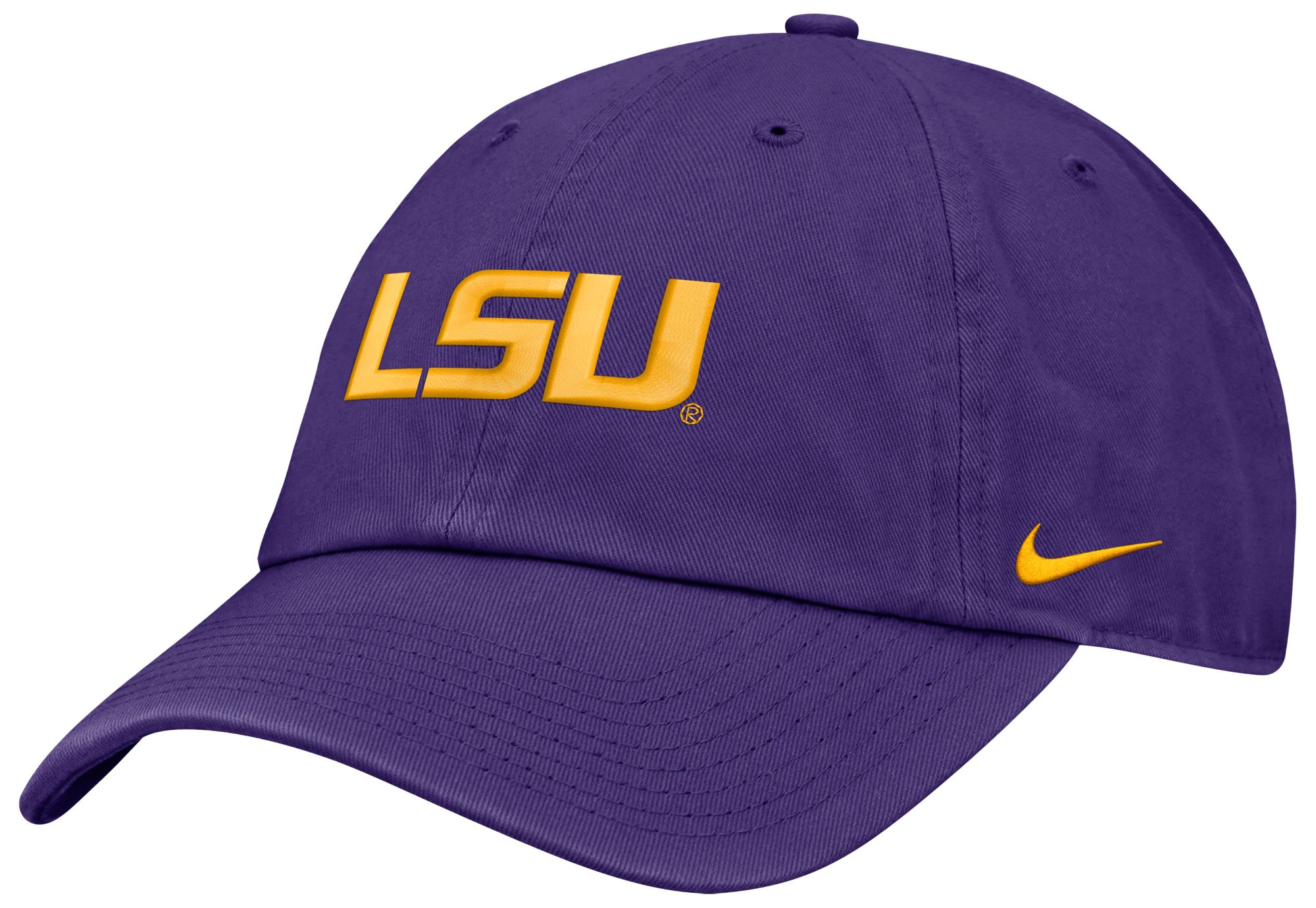 Nike Adult LSU Tigers Court Purple Gameday Club Adjustable Cap