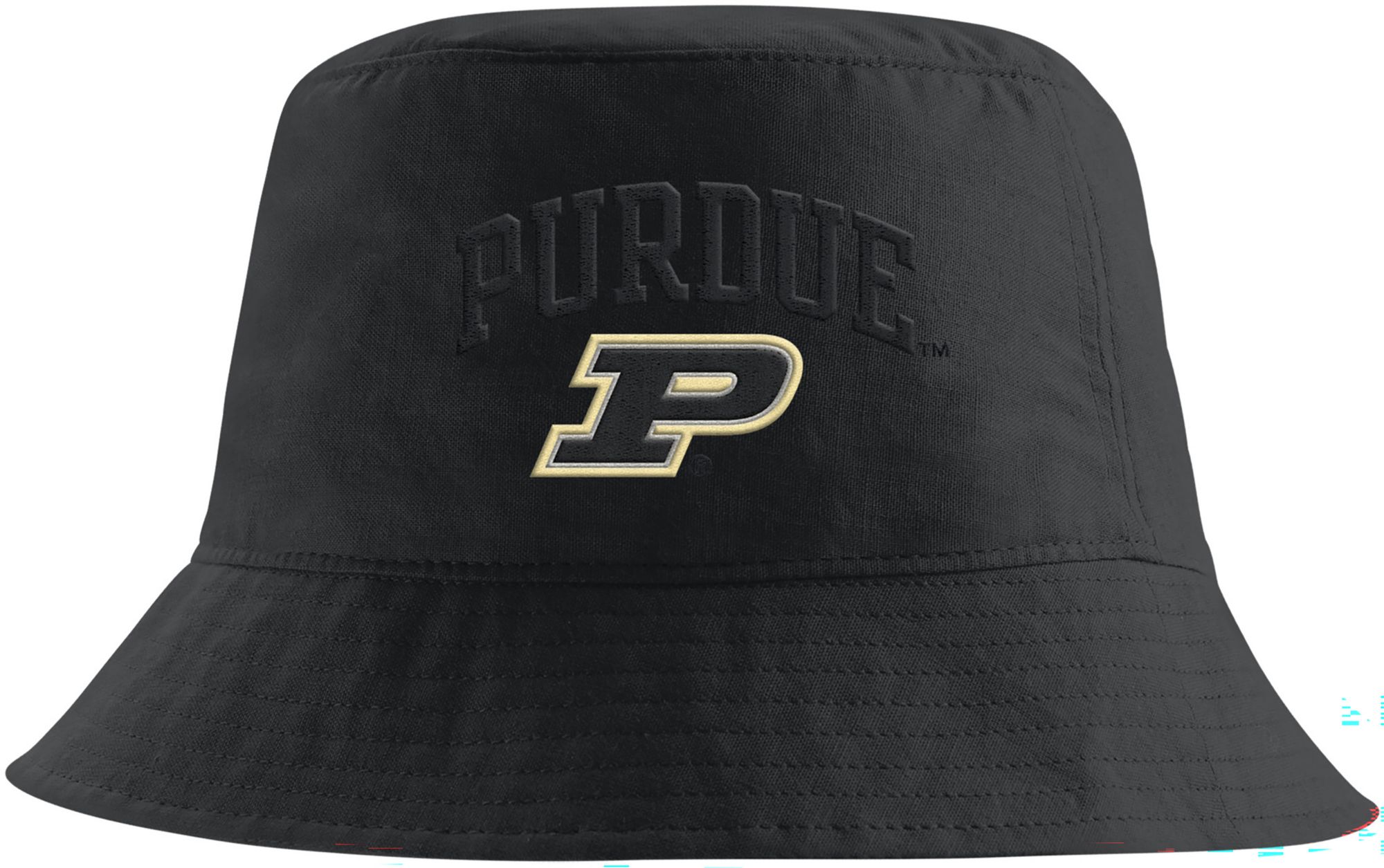 Nike Adult Purdue Boilermakers Black Apex Bucket Hat