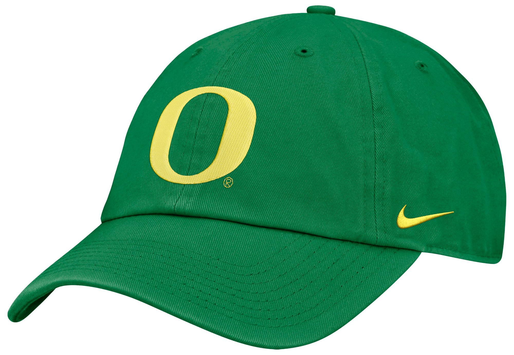 Nike Adult Oregon Ducks Apple Green Gameday Club Adjustable Cap