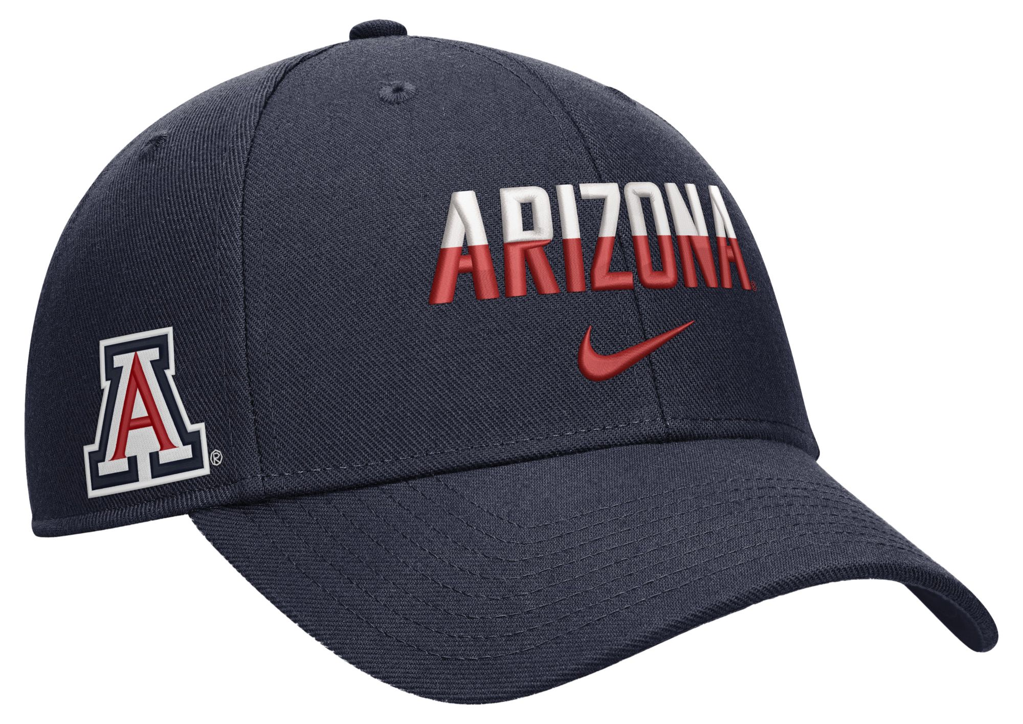 Nike Adult Arizona Wildcats Navy Rise Game Day Structured Adjustable Hat