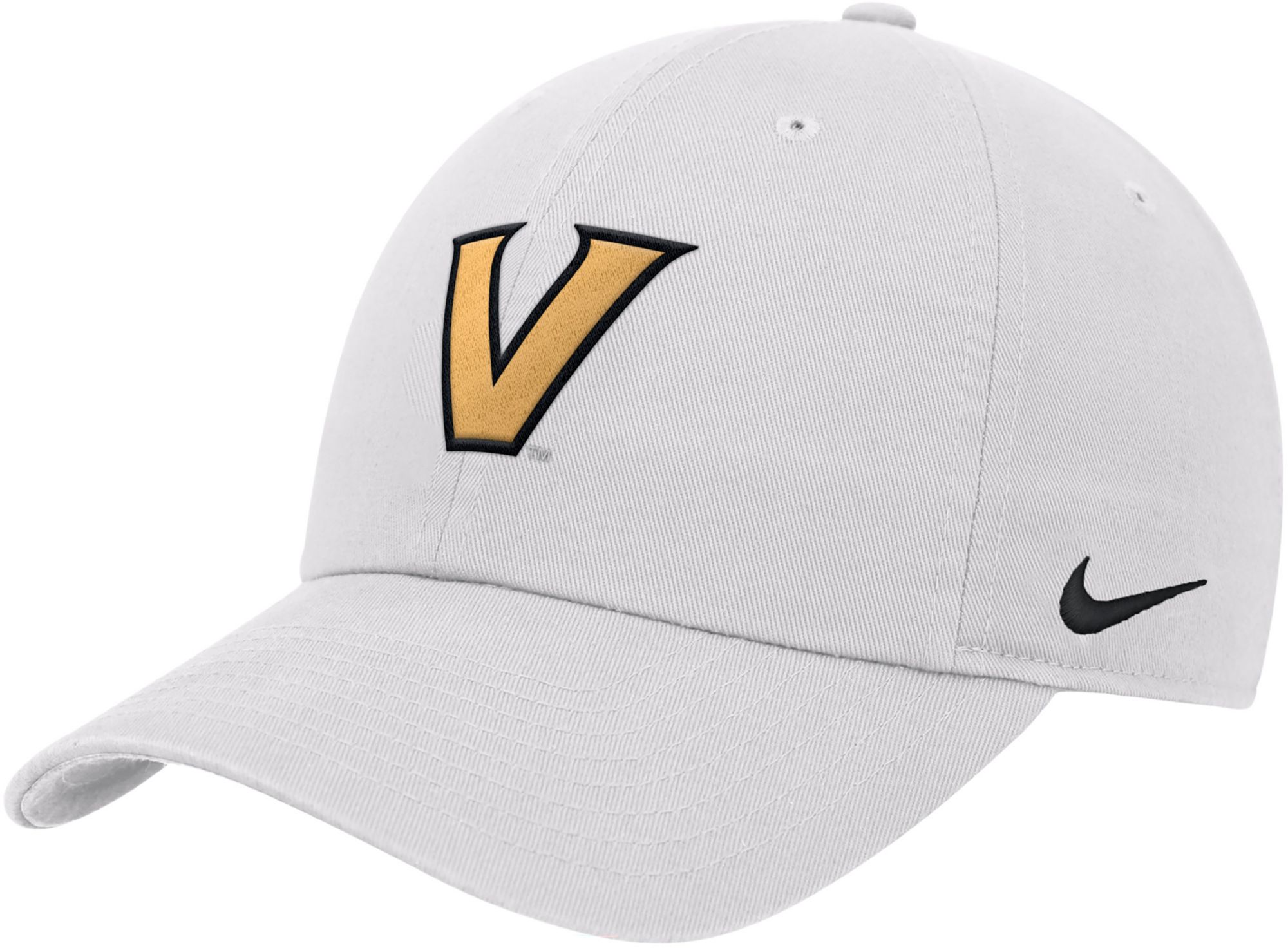 Nike Adult Vanderbilt Commodores White Game Day Club Cap