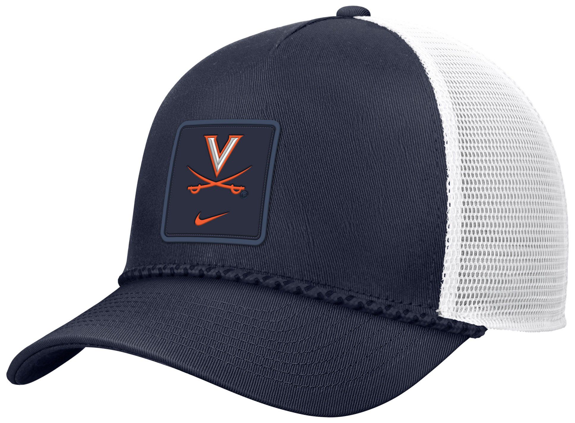 Nike Adult Virginia Cavaliers Navy Gameday Adjustable Trucker Hat