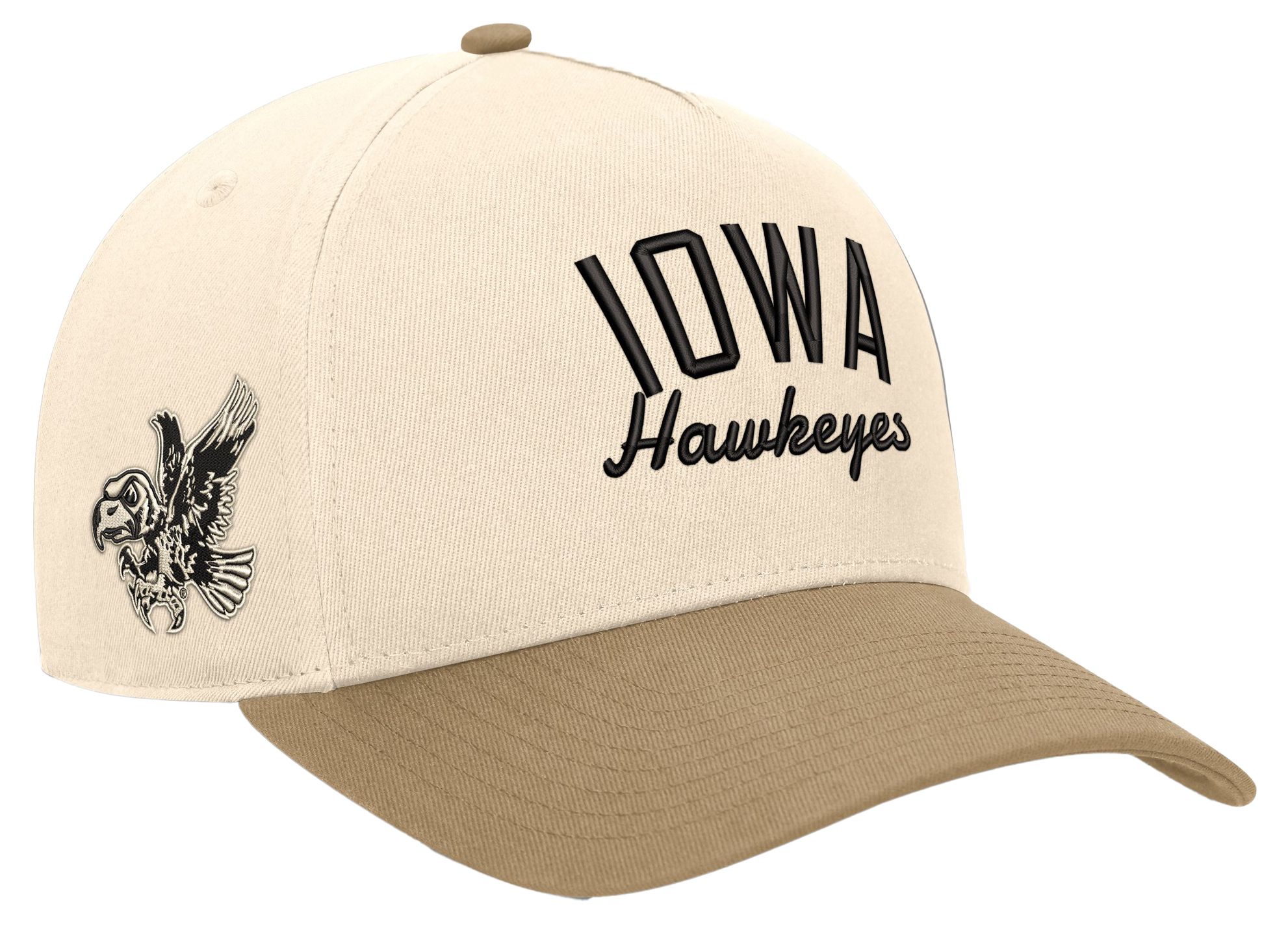 Nike Adult Iowa Hawkeyes Natural Rise Legacy A-Frame Structured Cap