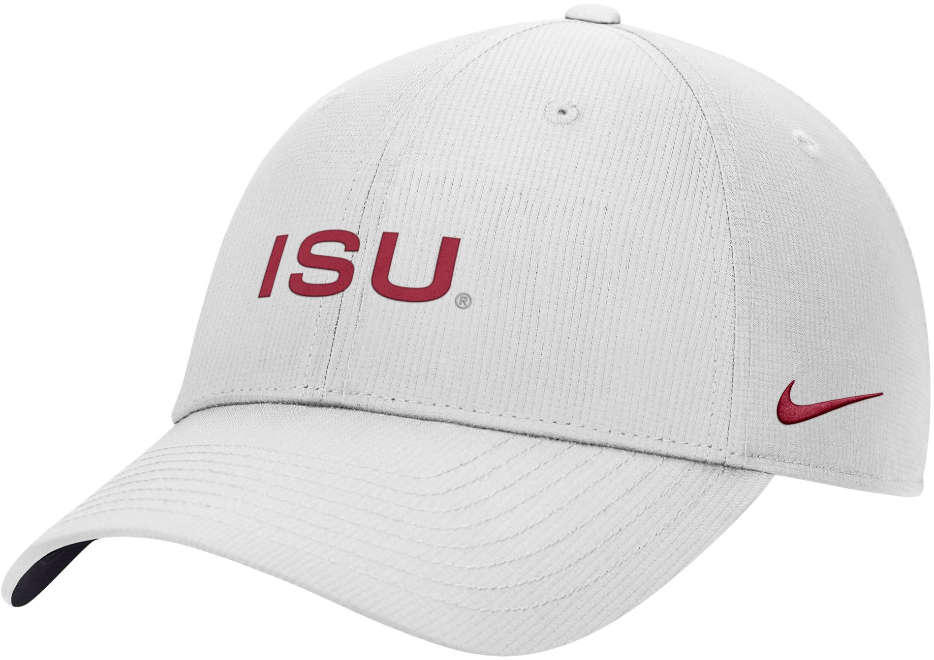 Nike Adult Iowa State Cyclones White Rip Stop Club Adjustable Hat