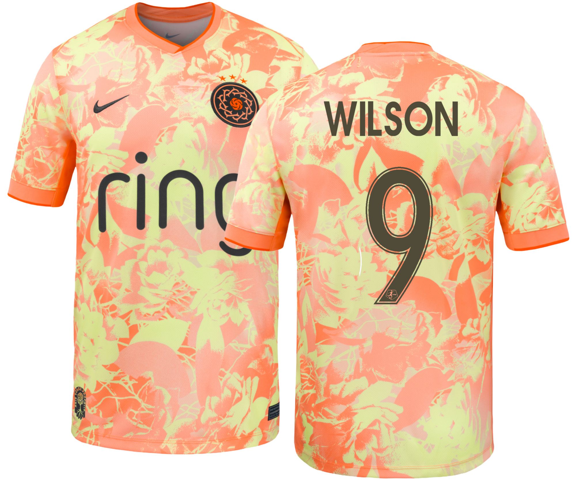 Nike Adult Portland Thorns Sophia Wilson #9 Yellow 2026 Home Swingman Jersey