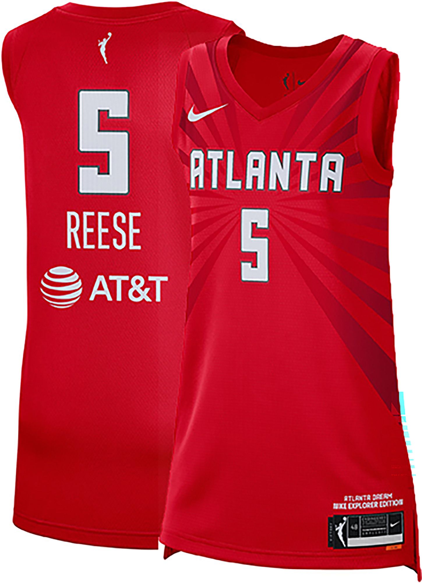 Nike Adult Atlanta Dream Angel Reese Red Jersey