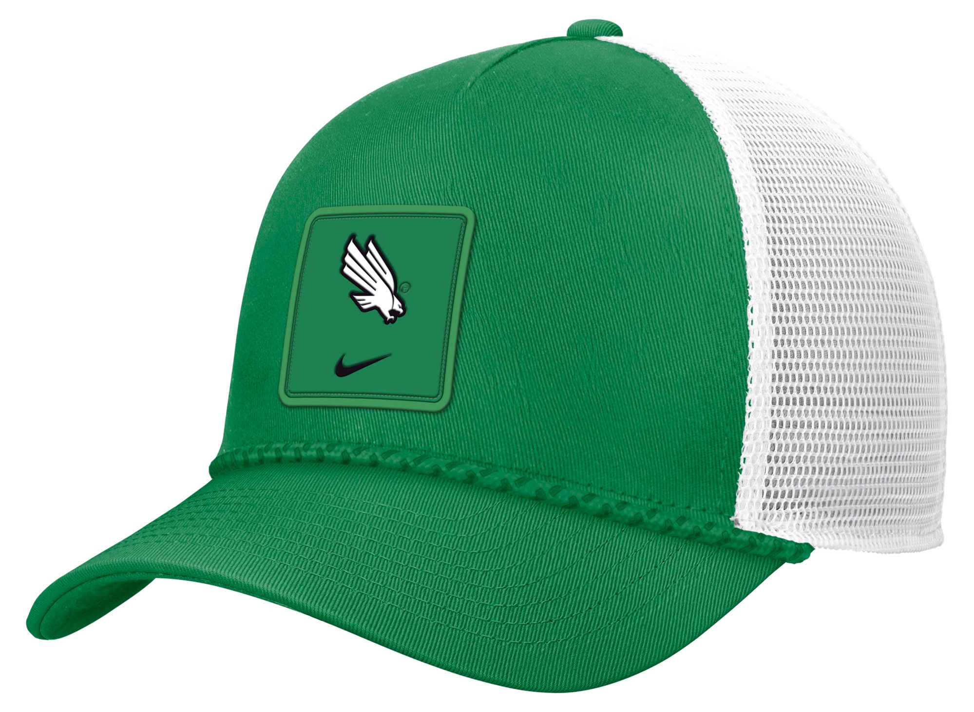 Nike Adult North Texas Mean Green Green Gameday Adjustable Trucker Hat
